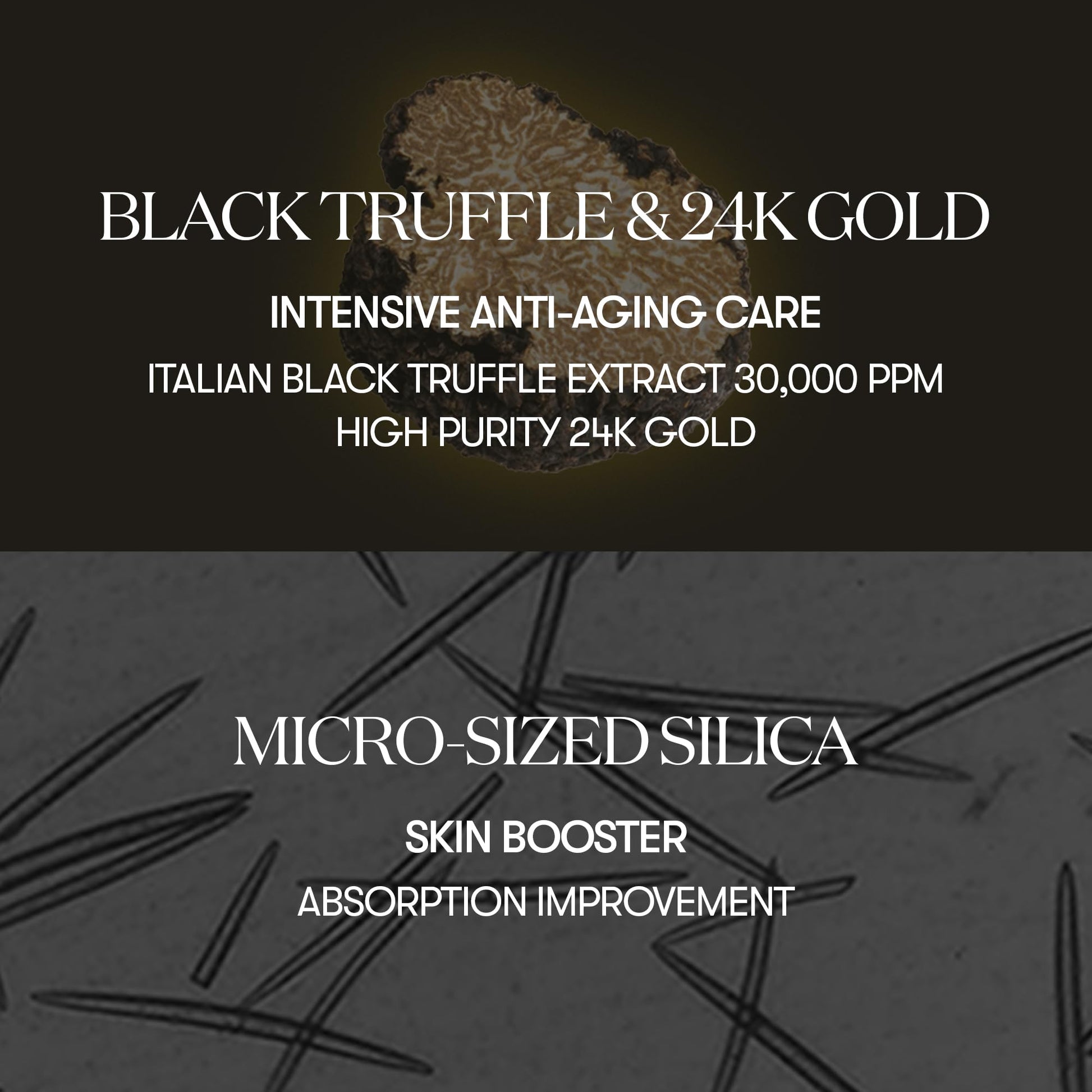 VT COSMETICS Black Truffle Reedle Shot 100, Spicule Microneedling Exosome Serum with 24K Gold for Skin Elasticity, Deep Nourishment, Exfoliation & Smooth Glass Skin, Korean Skin Booster, 1.69 fl oz - Medaid International