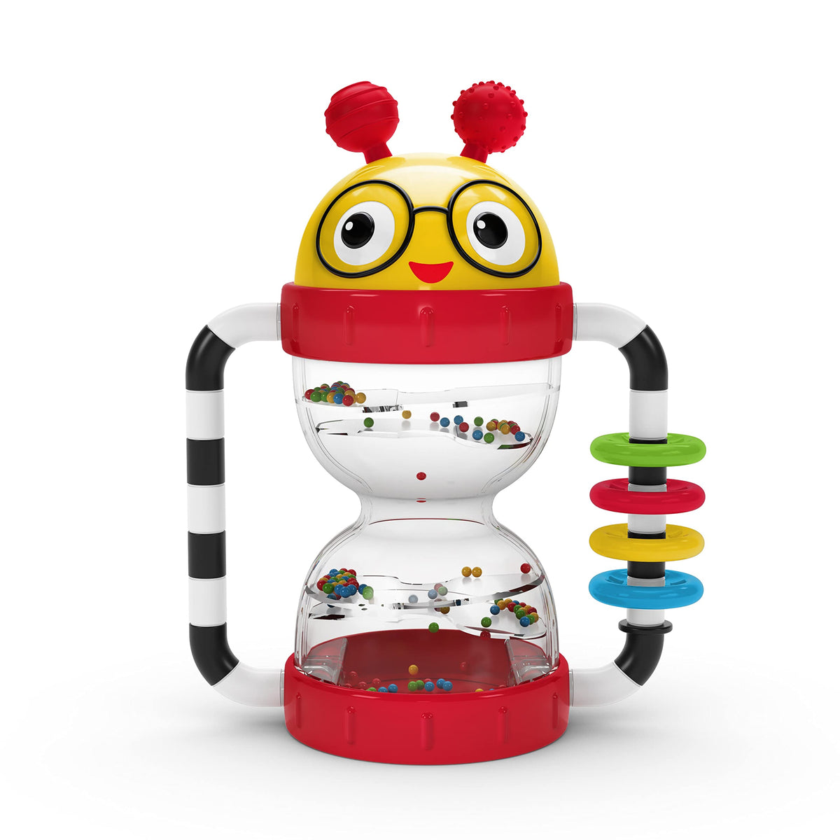 Baby Einstein Baby Einstein, Outstanding Opus The Octopus, Sensory Rattle and Teether Multi-Use Toy, BPA Free and Chillable, 3 Months and up, 1pk