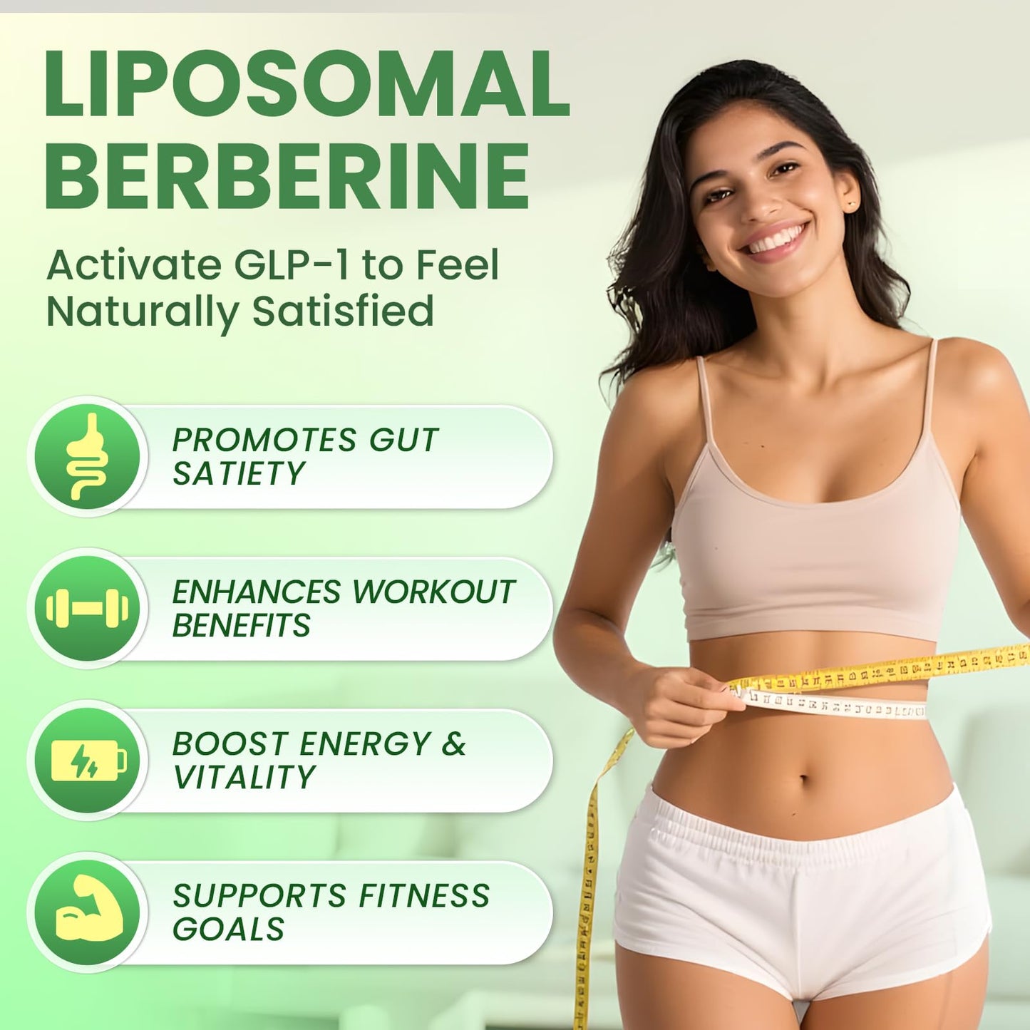 Berberine Supplement with Ceylon Cinnamon - Berberine Liquid Drops with Turmeric Curcumin, Ceylon Cinnamon, Bitter Melon, Berberine Phytosome for Digestion System, Immune Health Support -Vegetarian - Medaid International