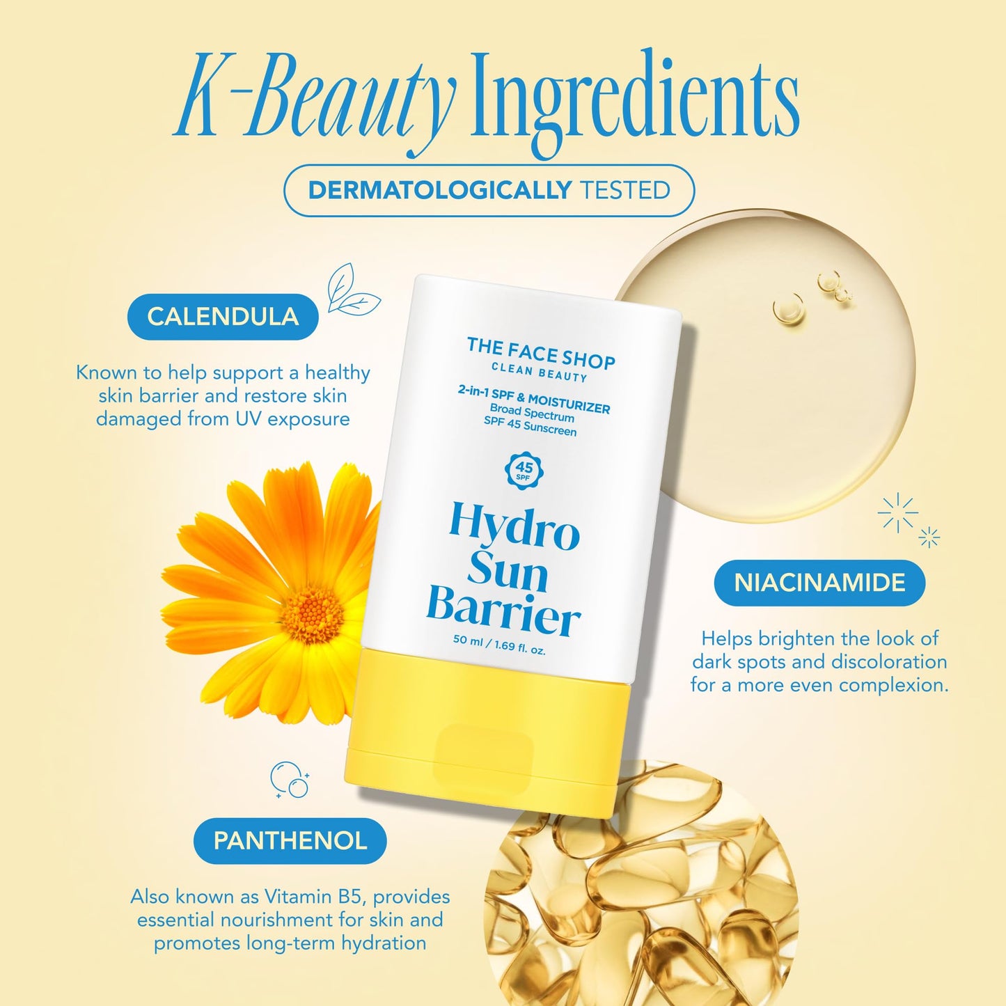 The Face Shop Rice Ceramide Sun Barrier Set - Rice Extract Korean Moisturizer & Daily Hydrating Facial Sunscreen - Medaid International
