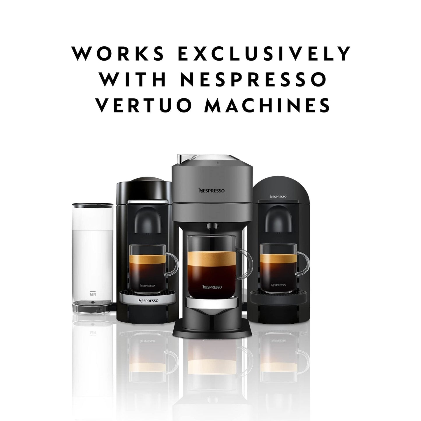 Nespresso Capsules Vertuo, Variety Pack, Medium and Dark Roast Coffee, 30 Count Coffee Pods, Brews 7.8 oz.