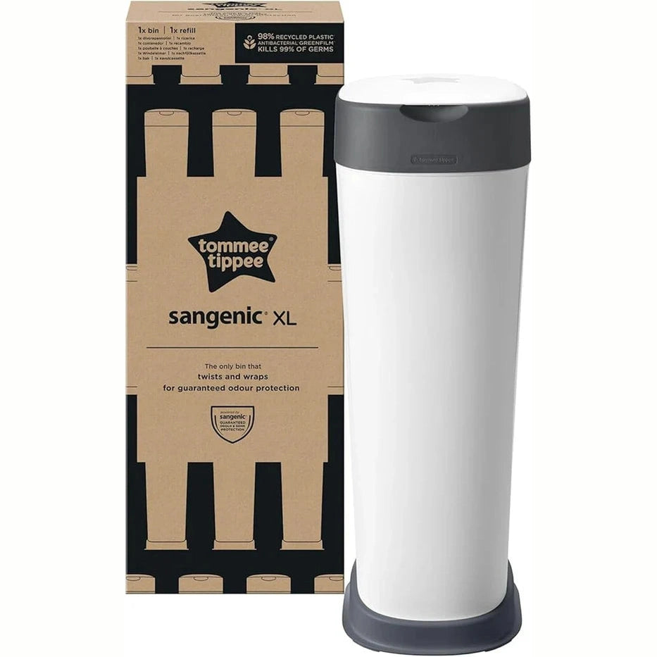 Tommee Tippee - Twist & Clock Sangenic XL - Tub White - (771011)