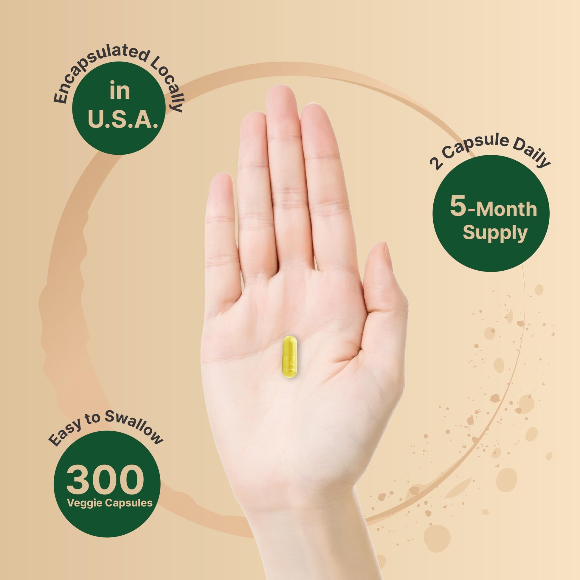 NatureBell Berberine Supplement 500mg | 300 Veggie Capsules, 97% Pure Berberine HCL – 5:1 Root Extract – Plant Based, Vegan, Non-GMO - Medaid International