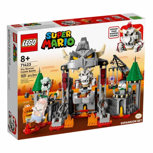 Lego Dry Bowser Castle Battle Expansion Set (71423)