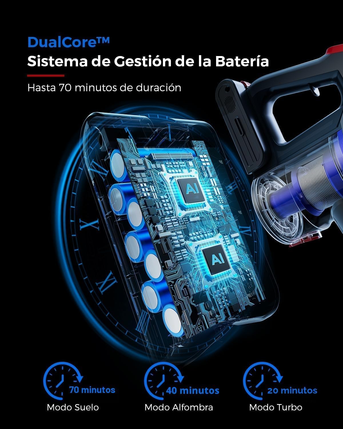 VACTechPro V15 Ultra Cordless Vacuum Cleaner ( 202665c )