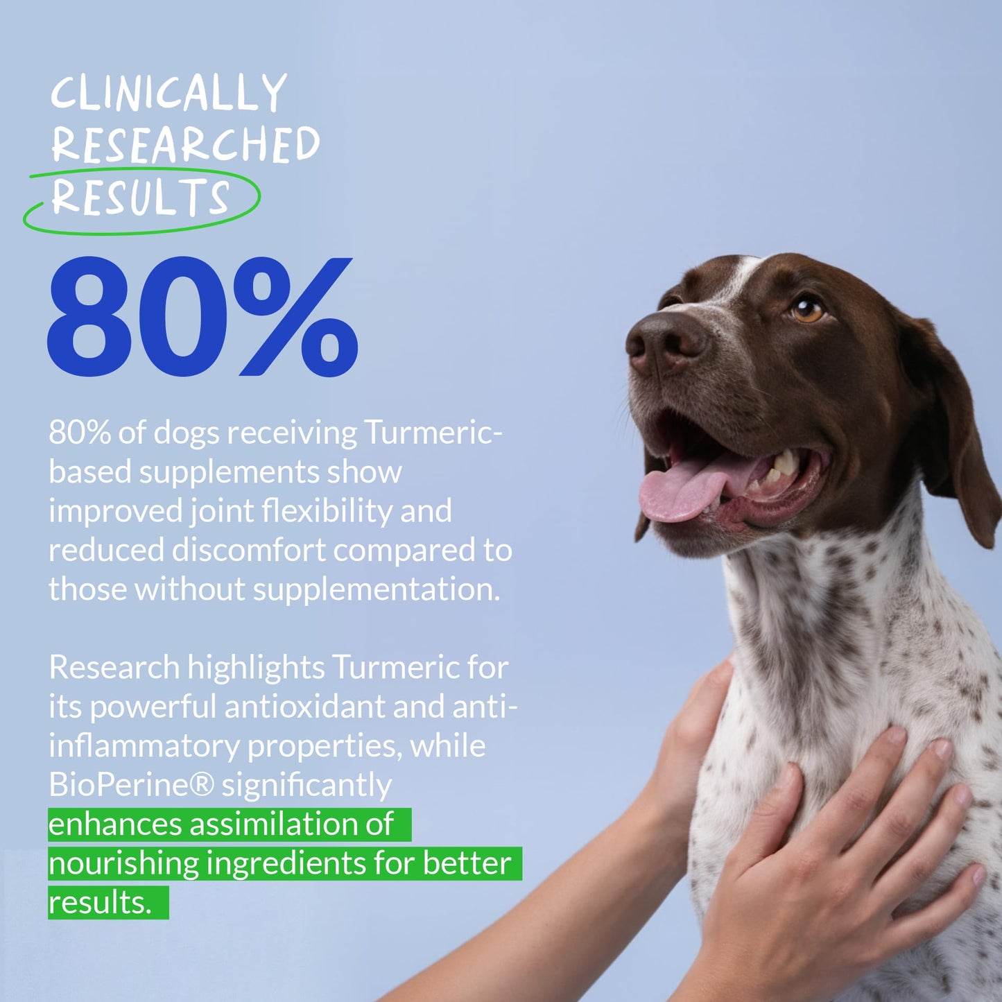 Turmeric for Dogs Anti Inflammatory Pain Relief - 120 Chewable Tablets - Hip & Joint Support Anti Inflammatory for Dogs with Curcumin and BioPerine, Antioxidant, Cardiovascular