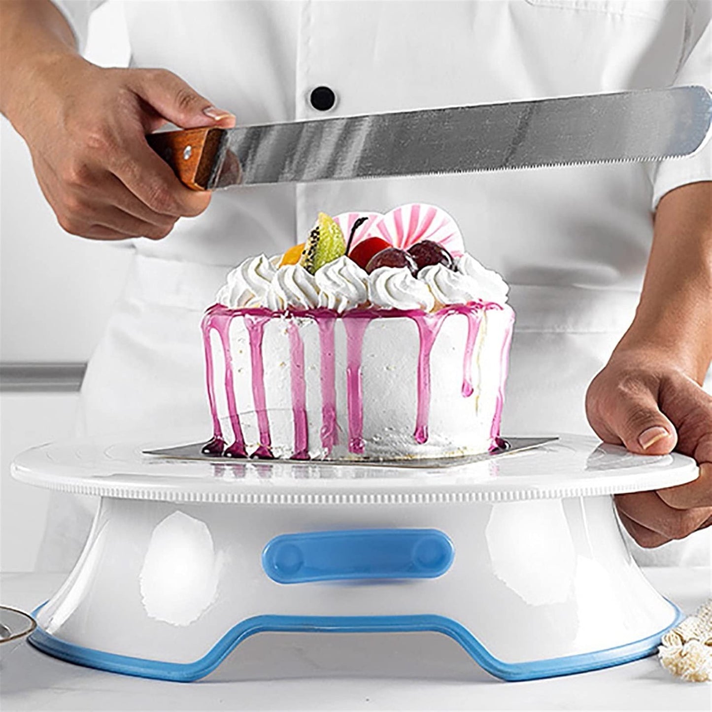 Cake Turntable Stand - Lockable Turntable