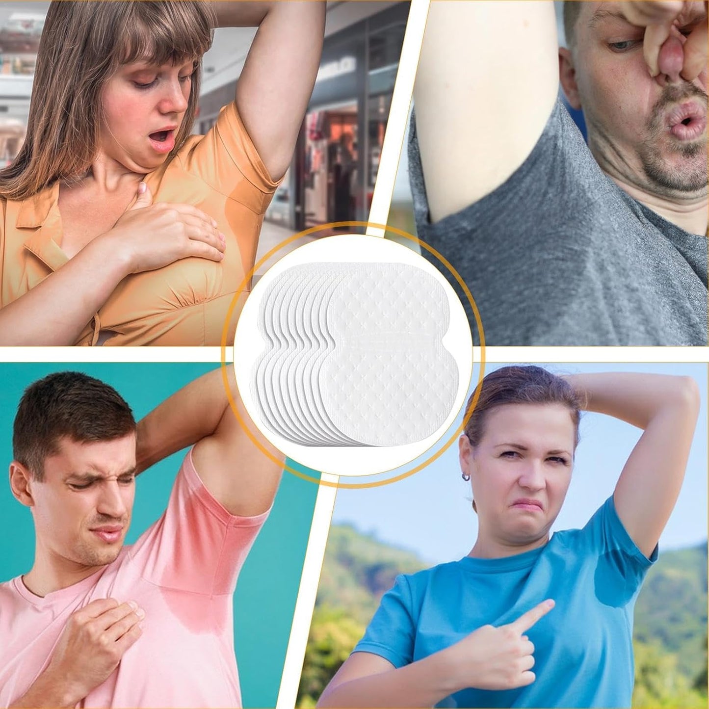 Underarm Sweat Protection Pads - Keeps you smelling & looking fresh all day