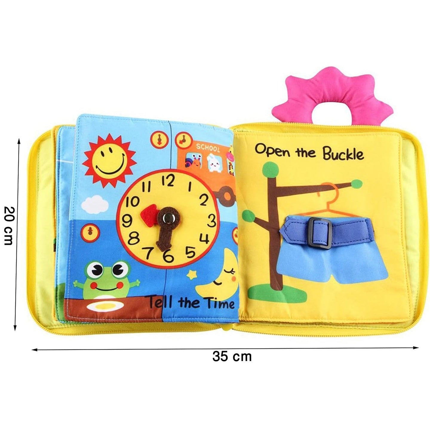 Tumama Kids - Baby Cloth Busy Book - Educational Book