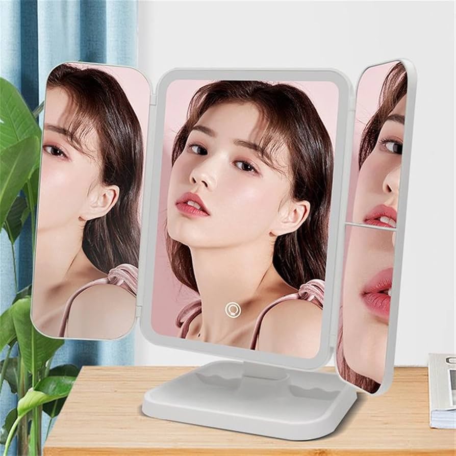 KOHARA 56 LEDs Light Makeup Mirror Touch Screen Dimmer