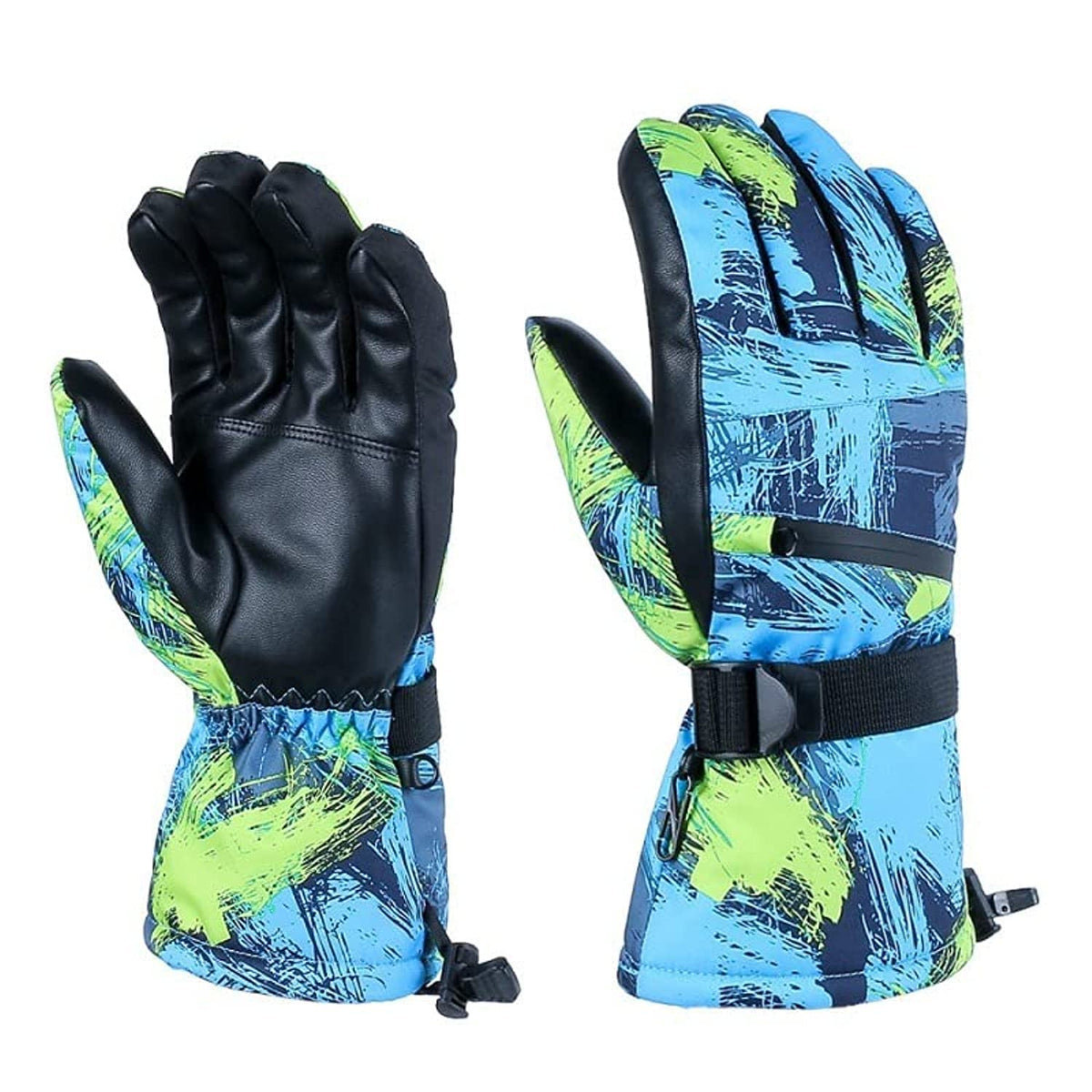 KASTWAVE Winter Gloves for Men Women - Wool Fleece Liner Touchscreen Gloves, Thermal Warm Winter Gloves for Cold Weather