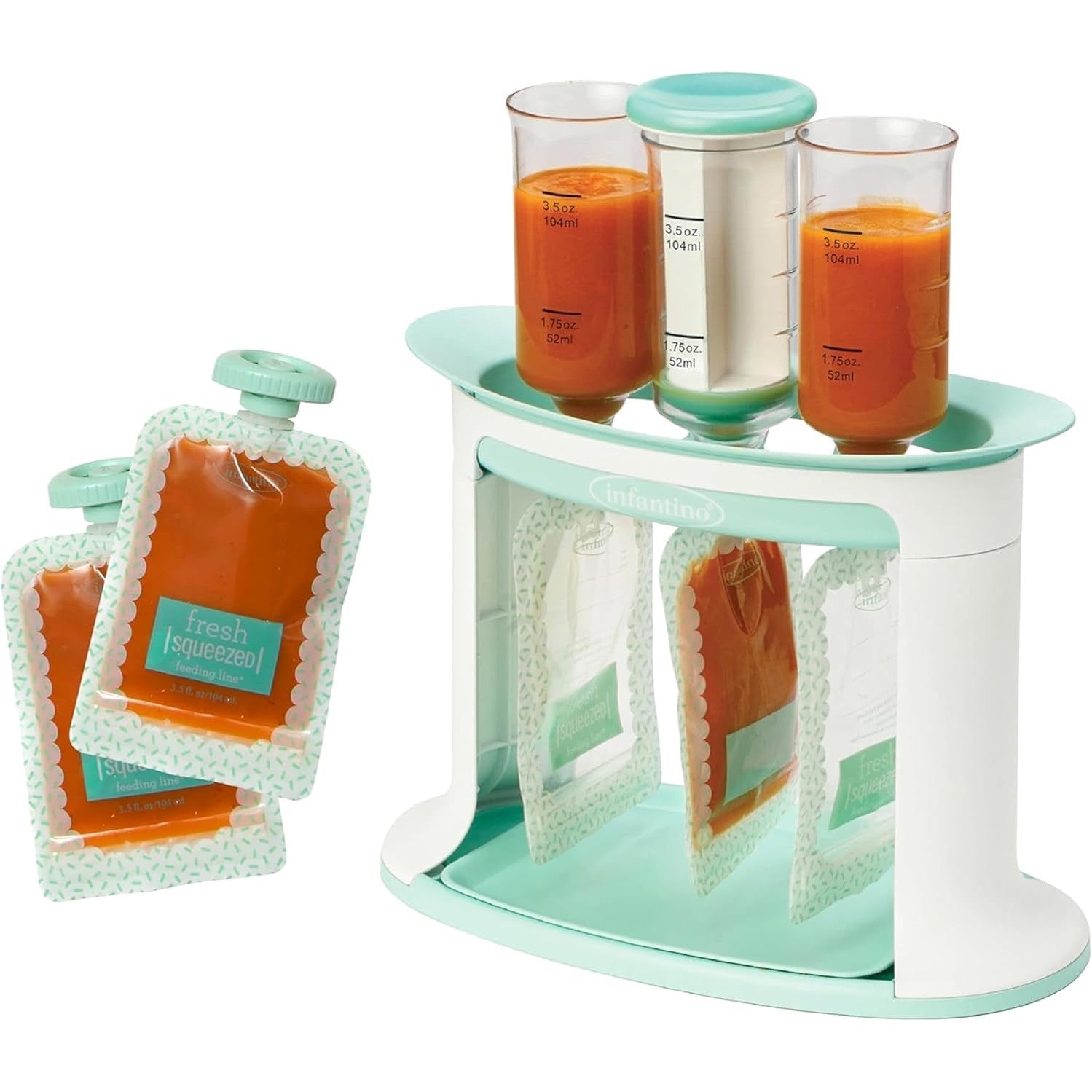 Infantino - Squeeze Station - (NON REUSABLE POUCHES)