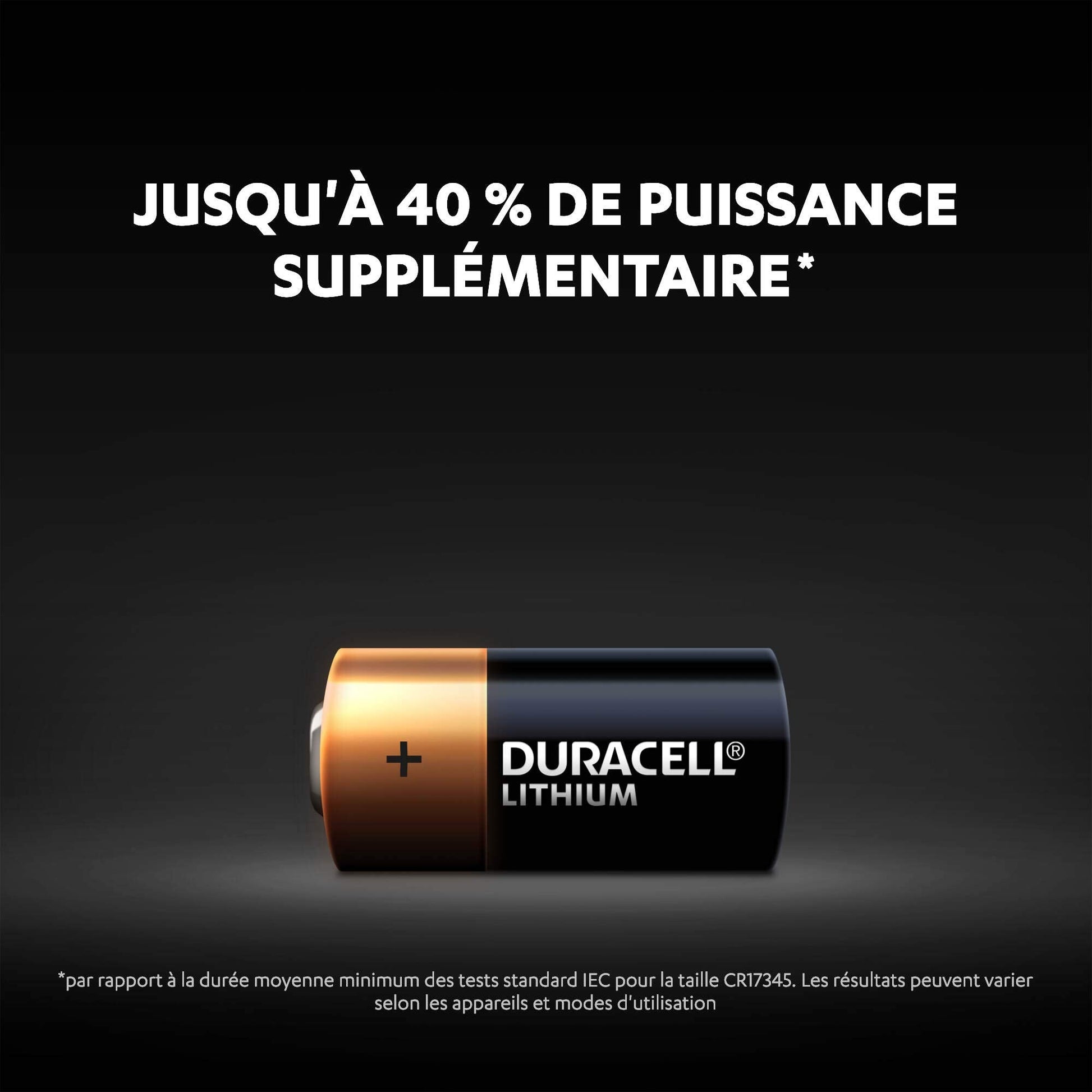 DURACELL CR123 (10 Pack) High Power Lithium Battery 3V (CR123A / CR17345) – Long life guarantee – For Cameras, Flashlights, Smoke Detectors, Small Devices – 10–Year Storage Guarantee - Leak Prevention - Medaid International