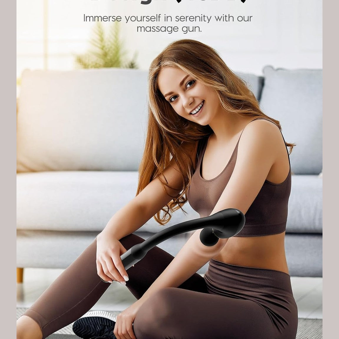 ELEVANZA Original Massage Gun with Upgraded Extension Handle