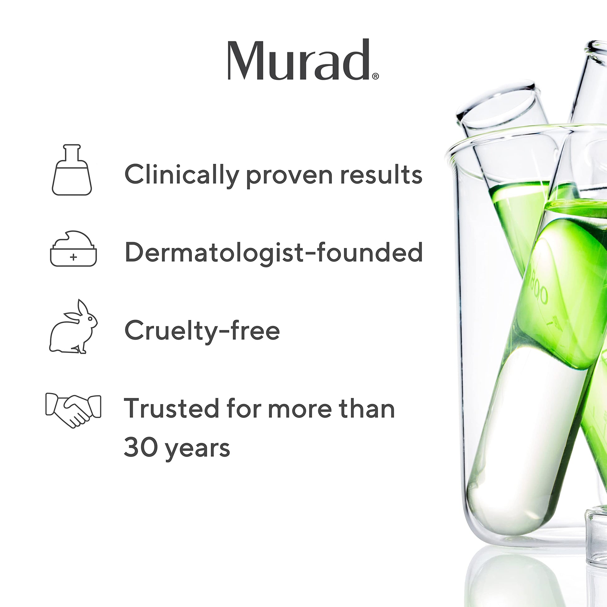 Murad Vita-C Glycolic Serum - Environmental Shield Skin Brightening Vitamin C Face Serum - Hyperpigmentation Treatment Backed by Science, Travel .33 Fl Oz - Medaid International