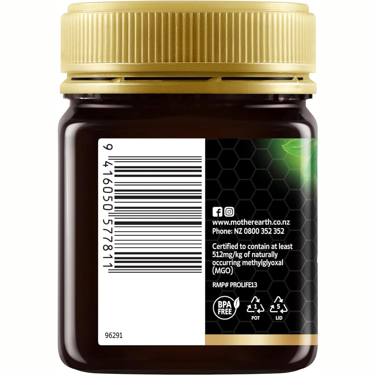 mother earth Manuka Umf 5+ Honey - 250G - Medaid International