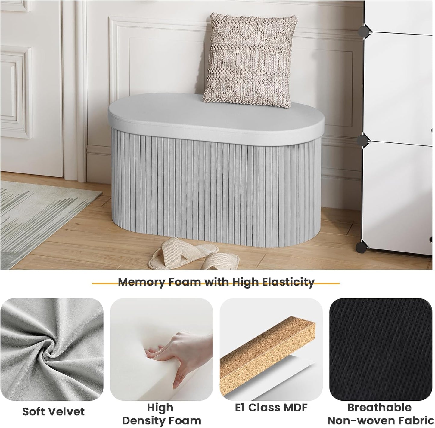 WOLTU Storage Bench (SH90HGR)