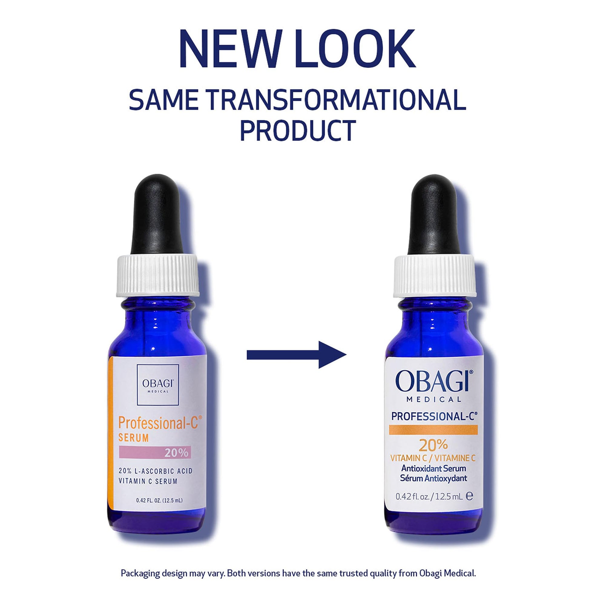 Obagi Professional-C 20% Vitamin C Serum – Helps Brighten Skin Tone and Minimize the Appearance of Fine Lines & Wrinkles – 0.42 oz - Medaid International