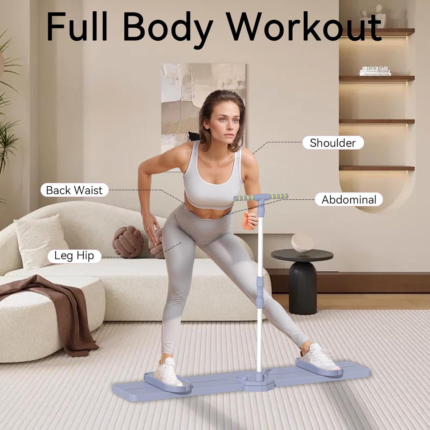 Muscle Training Ski Machine