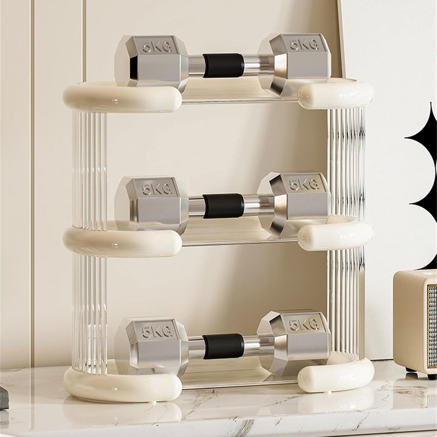 Elegant Plastic Storage Rack