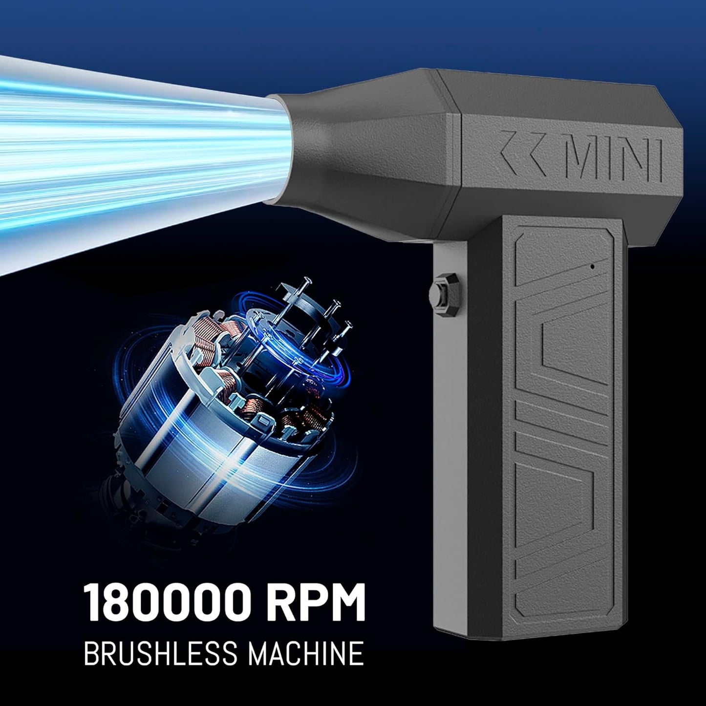 180000RPM Compressed Air Duster Mini Blower Turbo Fan