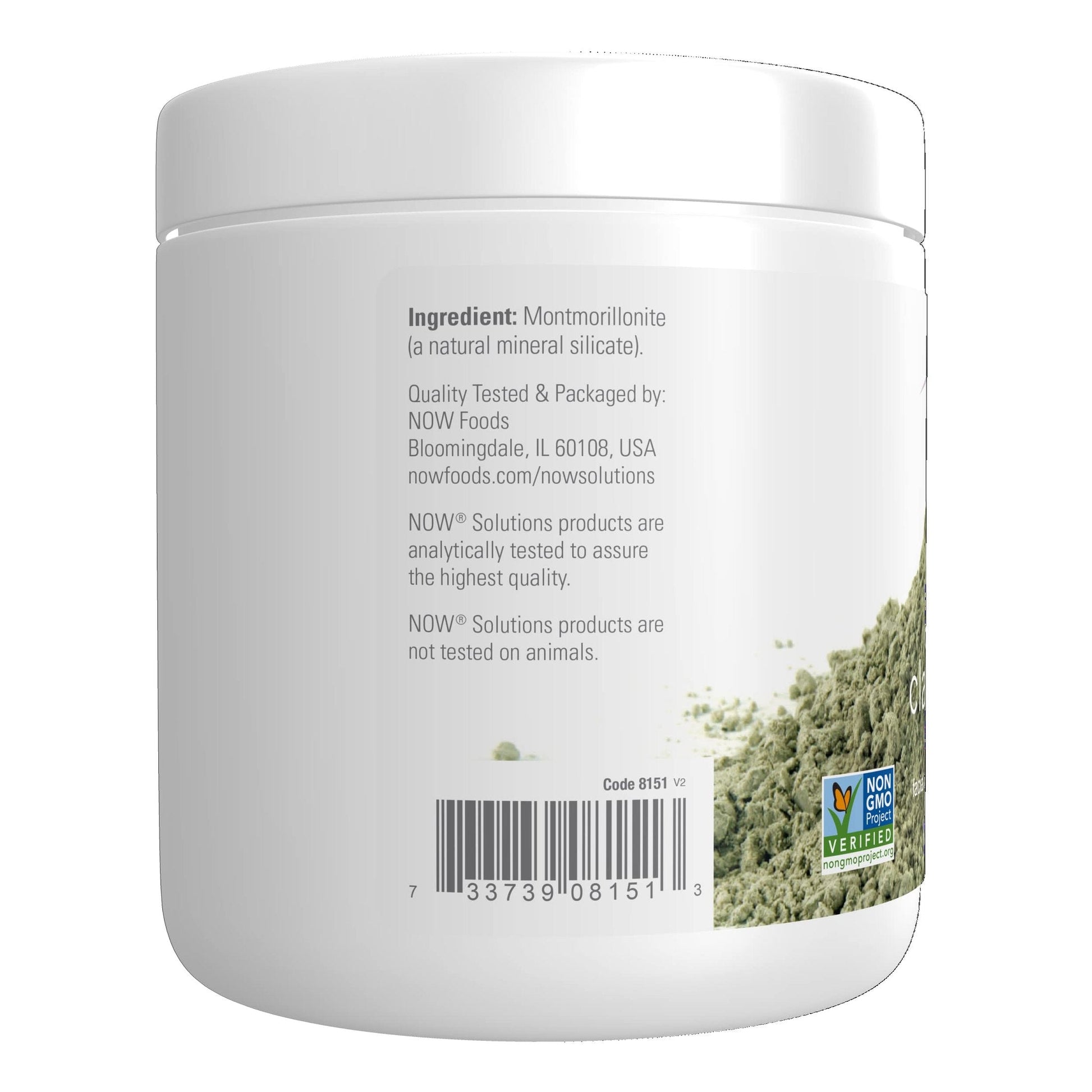 NOW Foods Solutions, European Clay Powder, Pure Powder for a Detox Facial Cleansing Mask, 14-Ounce - Medaid International