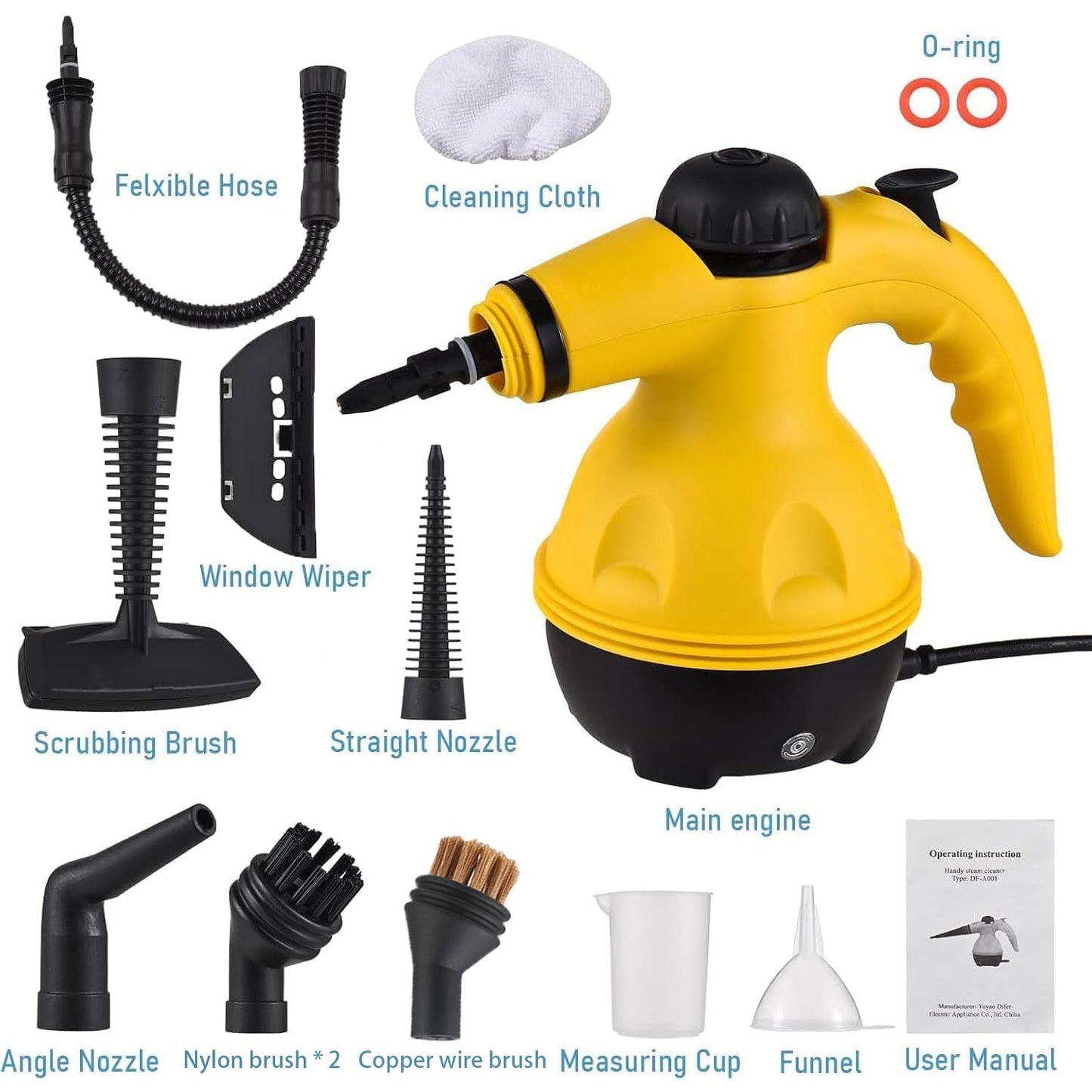 Steamer Cleaning Maching 1000W HA1269 - Medaid International