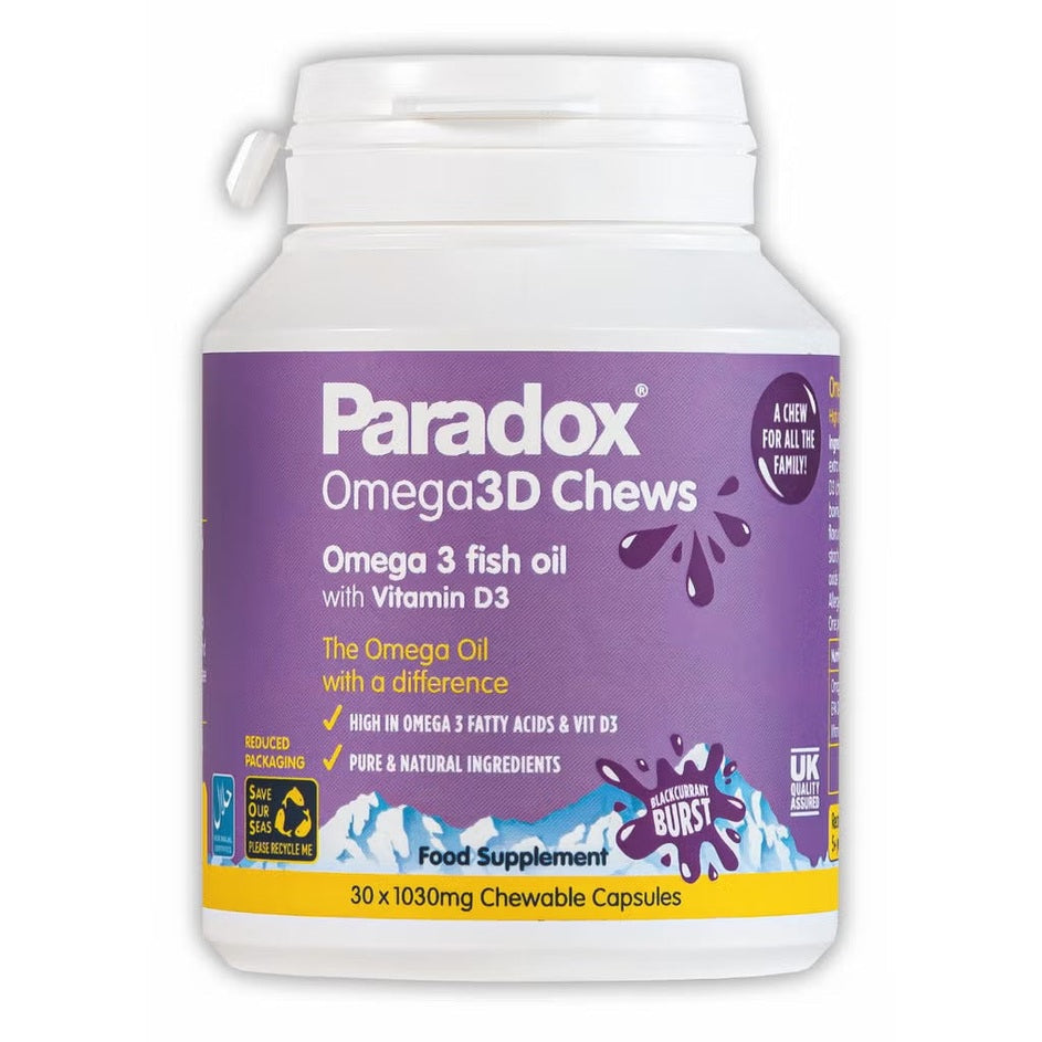 Paradox Omega 3D Chews  60 Capsules