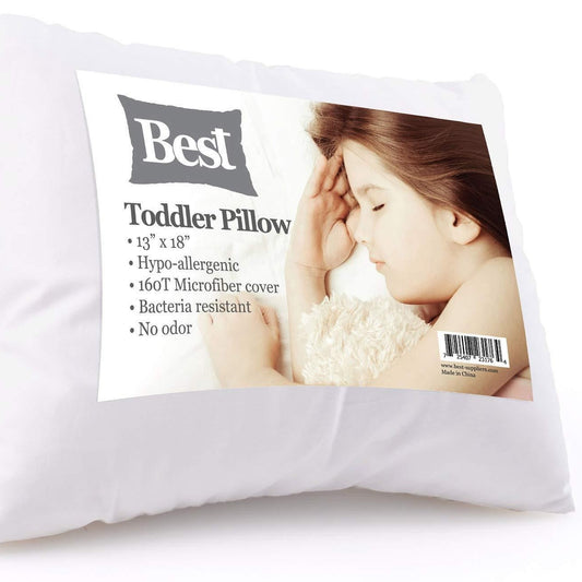 Toddler Baby Pillow with white pure cotton Cover
