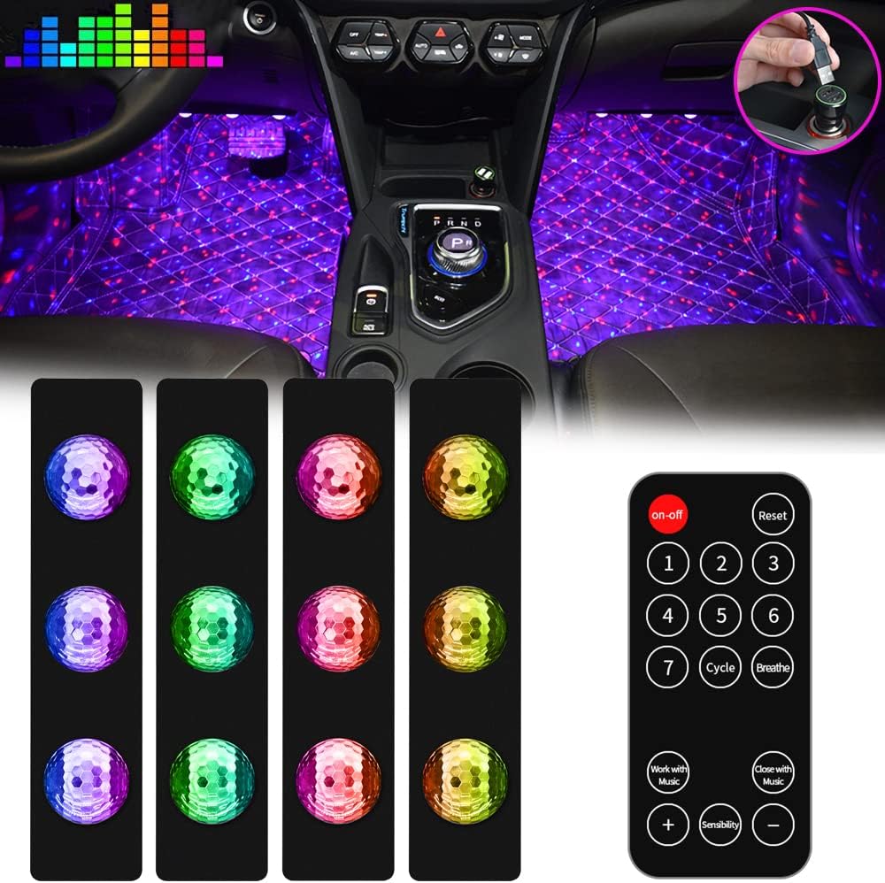 Car Interior Projectors (Set of 4)