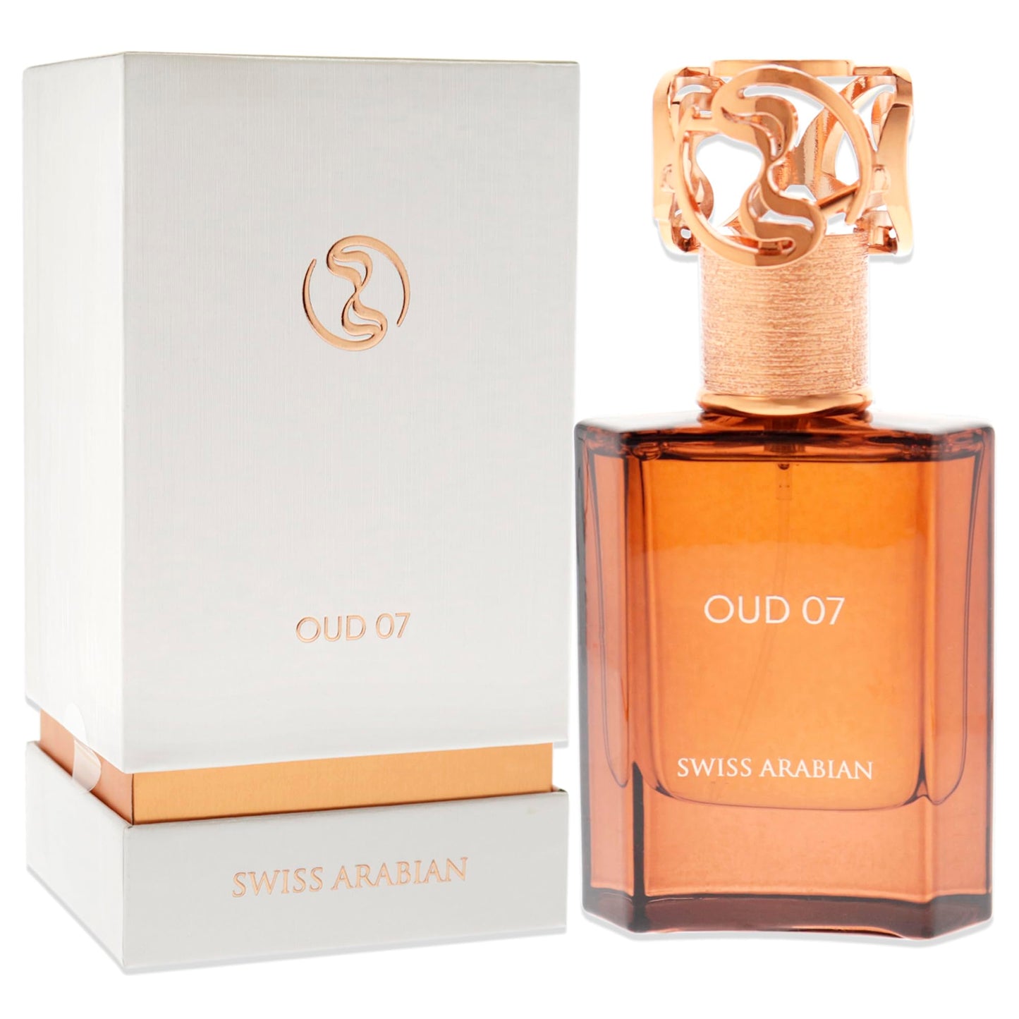 Swiss Arabian Oud 07 - Luxury Products From Dubai - Long Lasting, Addictive Personal EDP Spray Fragrance - Seductive Signature Aroma - 1.7 Oz - Medaid International