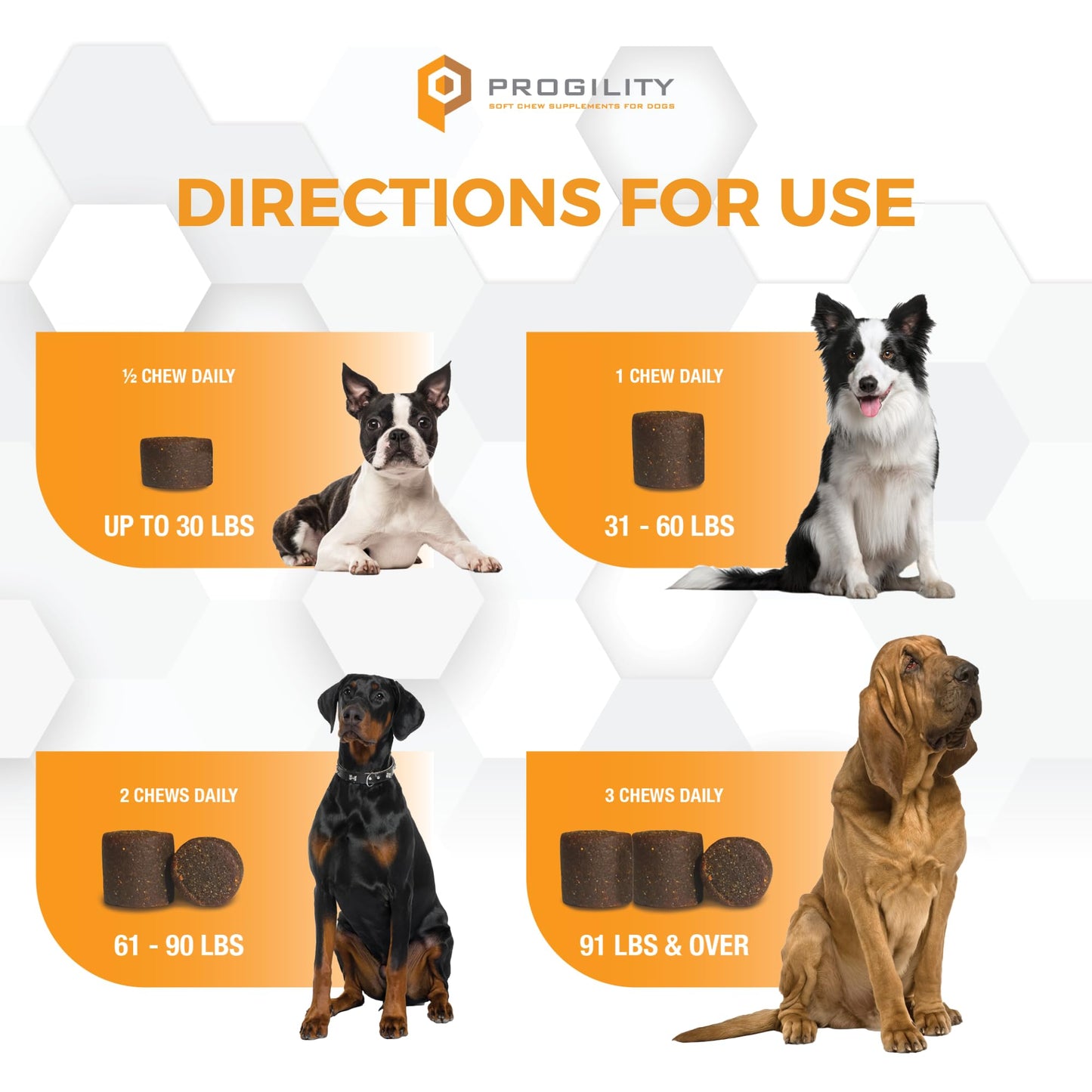 Nootie, Progility, Hip & Joint, For Dogs, 90 Soft Chews