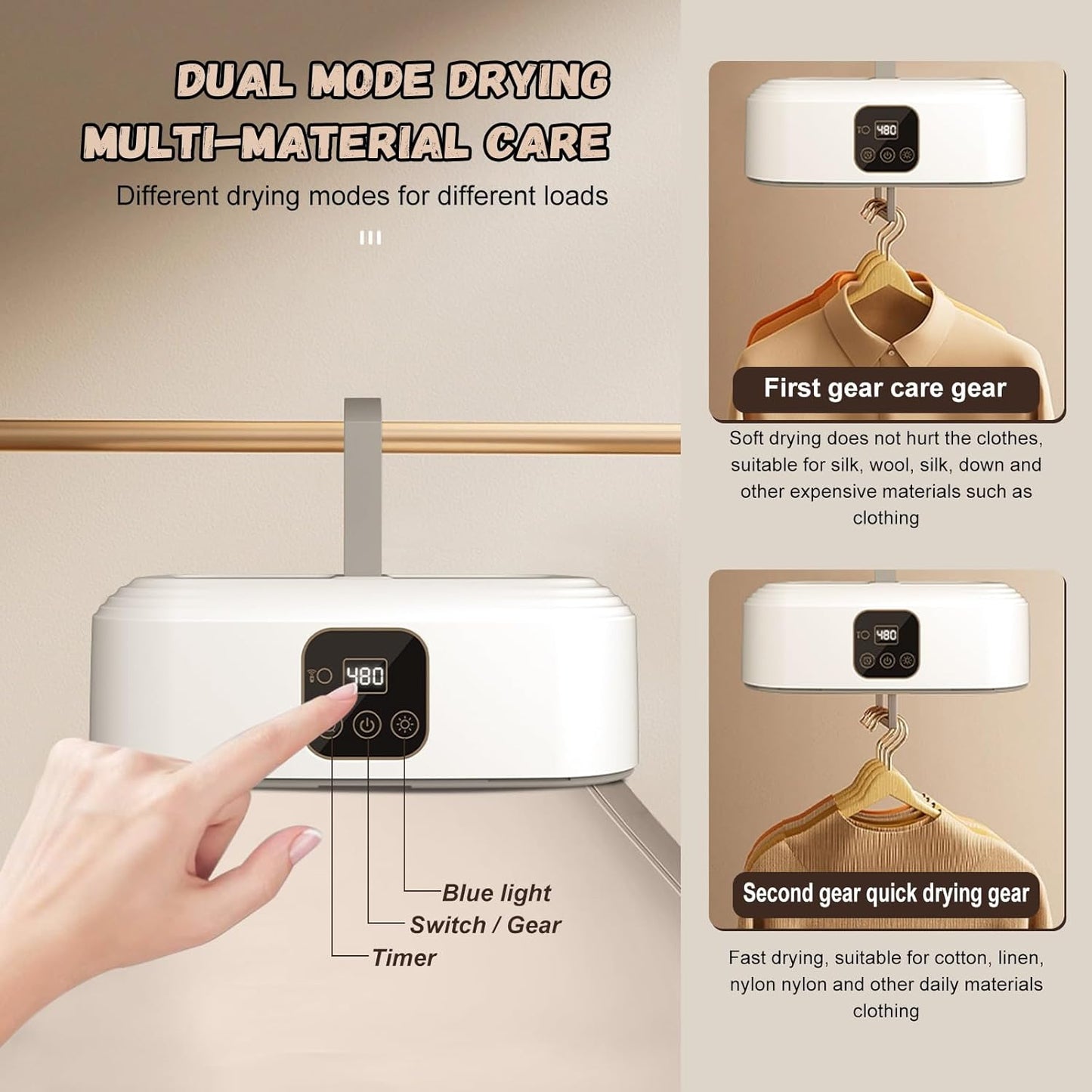 Electric Portable Clothes Dryer