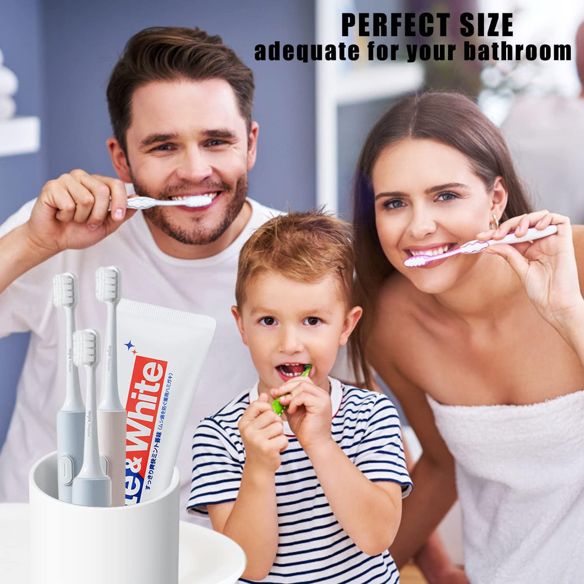 TERRIFI Toothbrush Cup, 2 PCS Unbreakable Bathroom Tumbler Cup, 300ml Plastic Mouthwash Rinse Cups, Durable PP Tooth Brush Holder, Ideal for Bathroom Use, Grey
