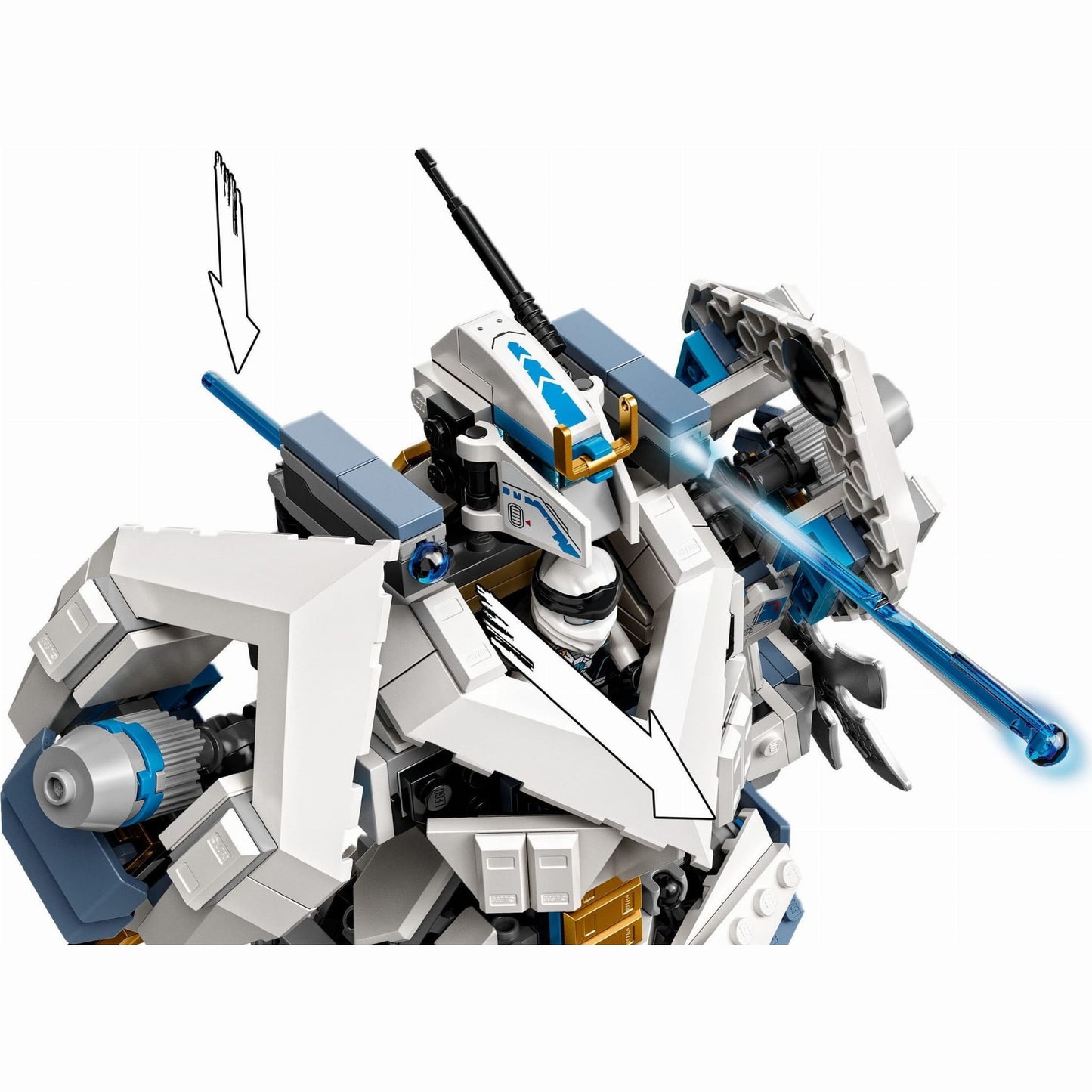 Lego Ninjago Legacy Zane’s Titan Mech Battle (71738)