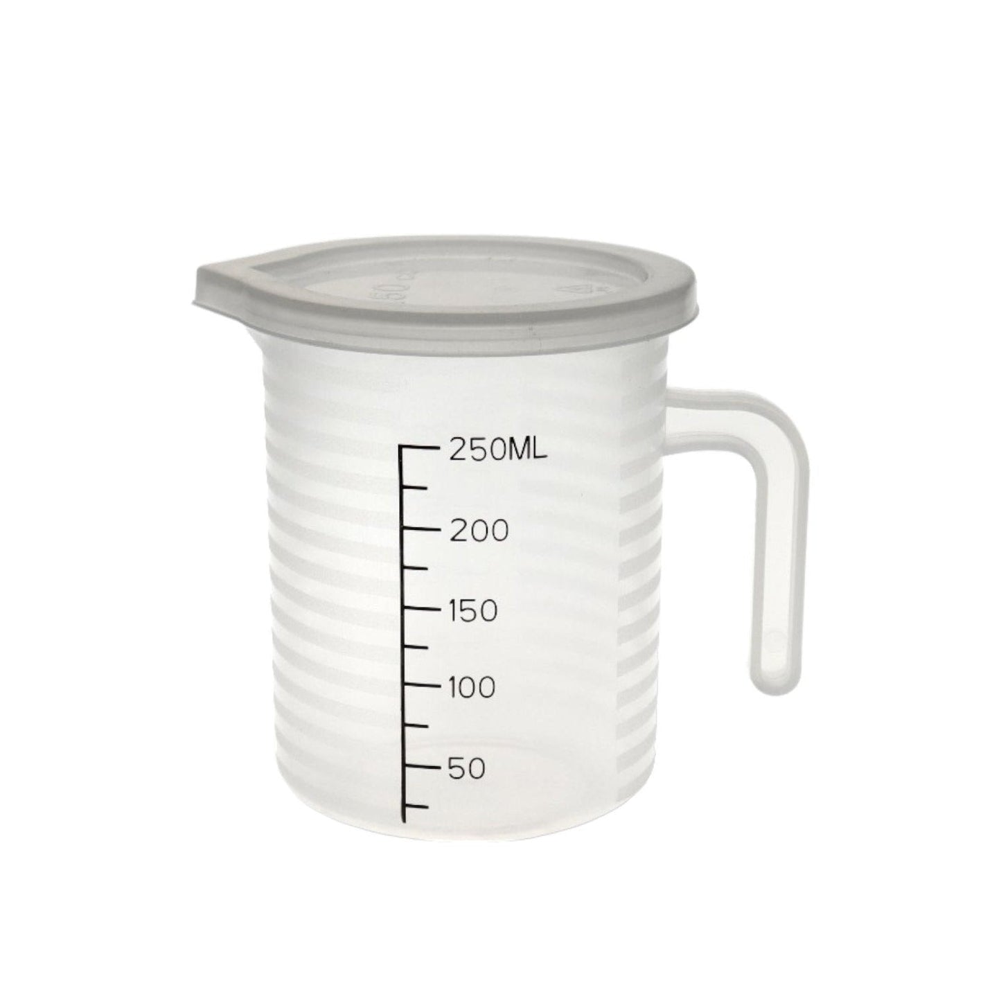 High Quality Plastic Measuring Cup w Cover 250 ml