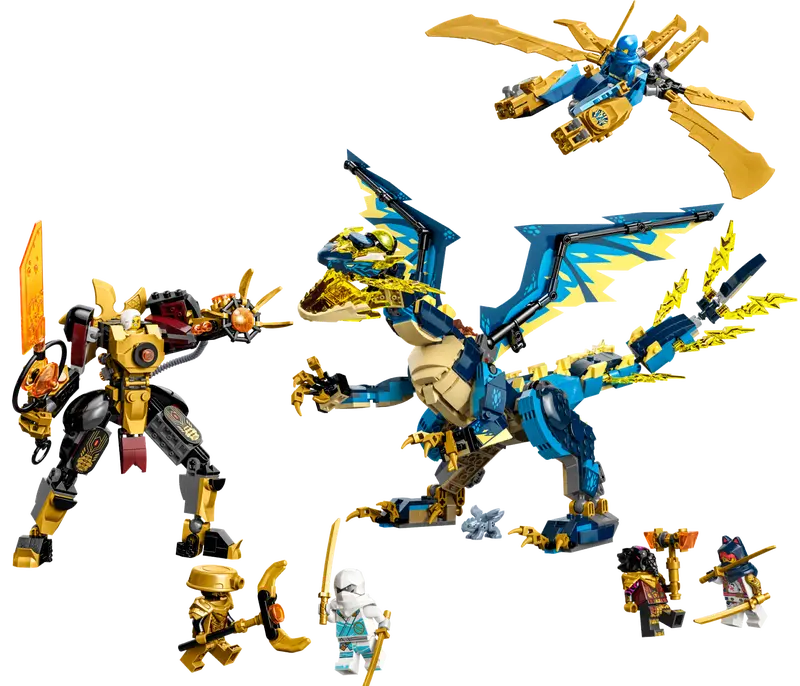 Lego Elemental Dragon vs. The Empress Mech (71796)