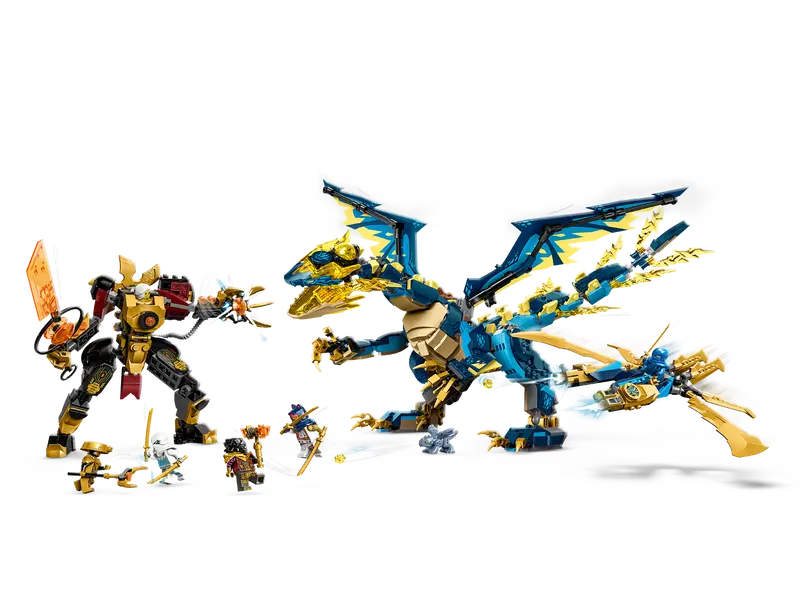 Lego Elemental Dragon vs. The Empress Mech (71796)
