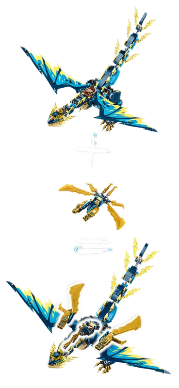 Lego Elemental Dragon vs. The Empress Mech (71796)