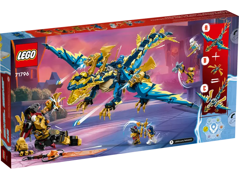 Lego Elemental Dragon vs. The Empress Mech (71796)