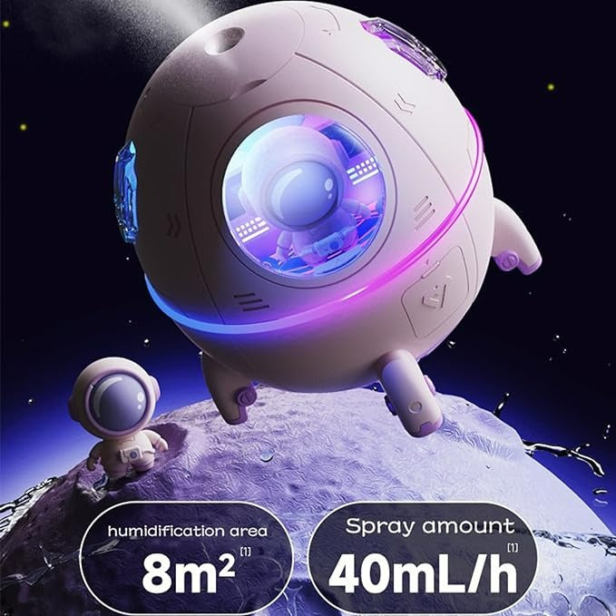 Astronaut Spaceship Aromatherapy Air Humidifier Purifier - Medaid International