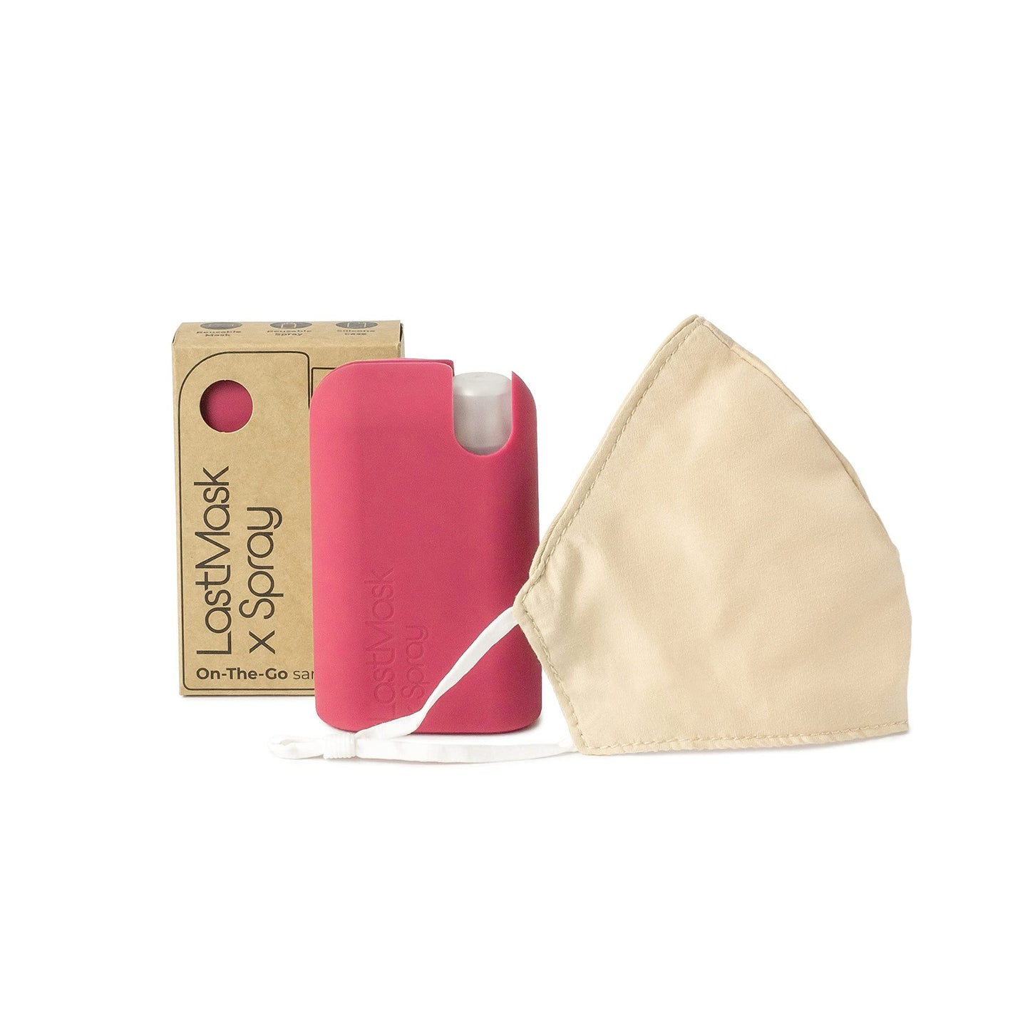 LastObject LastMask® Reusable Zero-Waste 3-Layers Face Mask & Spray Kit - Medaid International