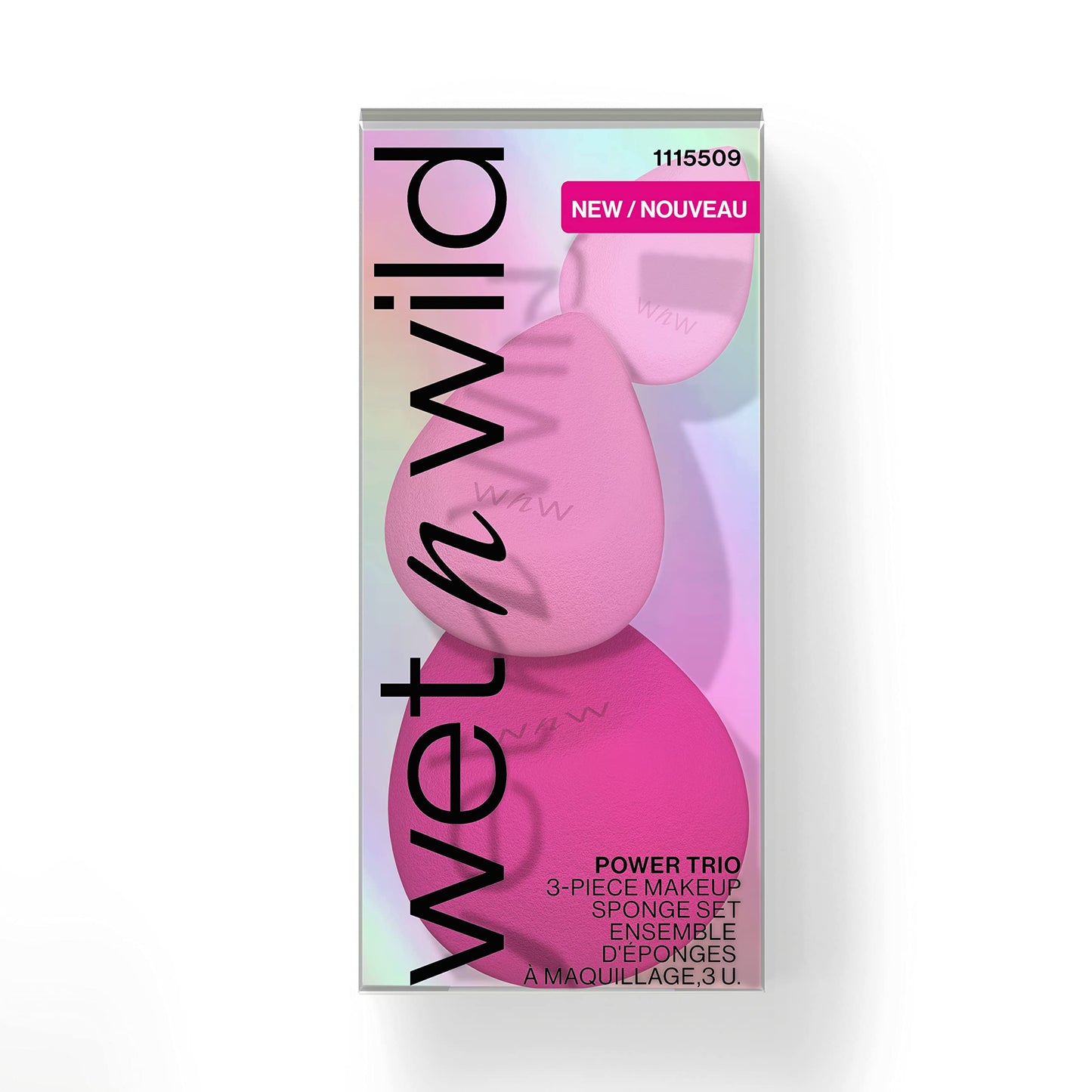 wet n wild Power Trio 3-Piece Beauty Blender Makeup Sponge Set - Medaid International