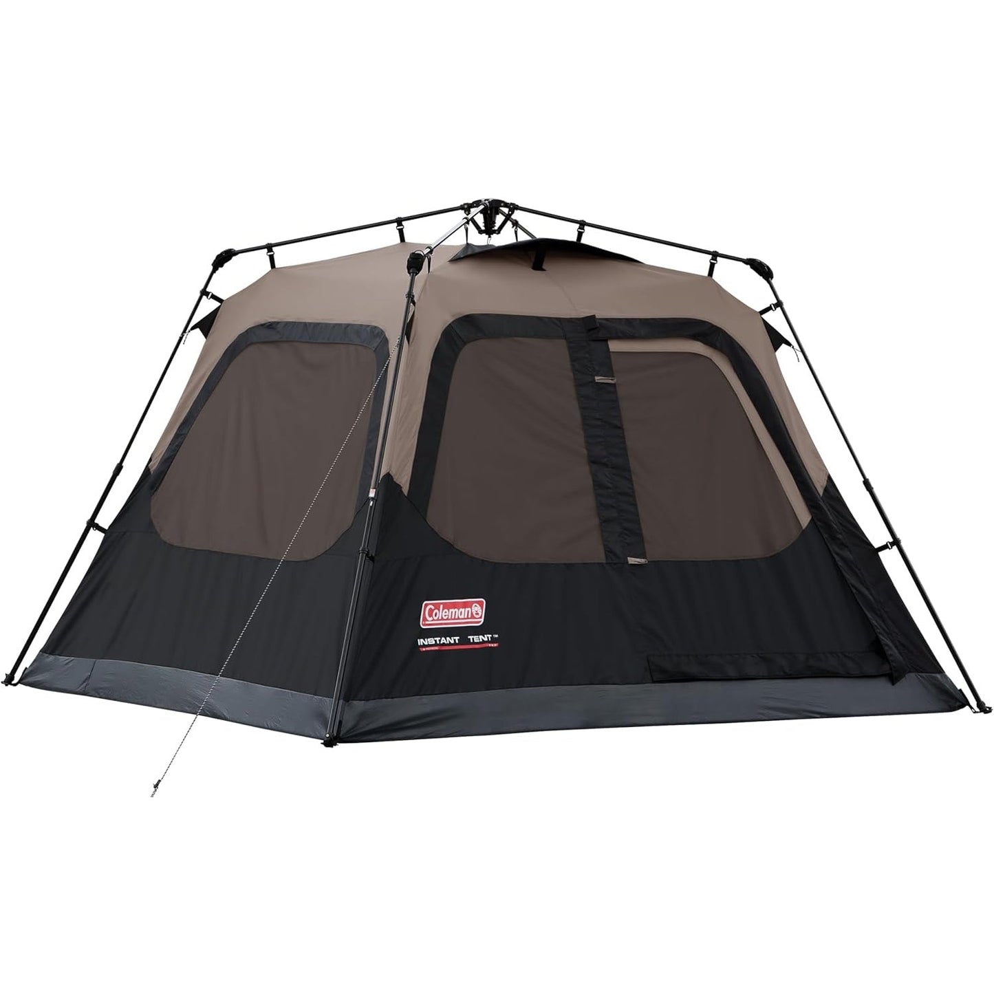 Coleman Instant Cabin Tent with 1-Minute Setup, 4/6/8/10 Person Instant Tent with Weatherproof Floor, Pre-Attached Poles, Air Vent, & Carry Bag - Medaid International