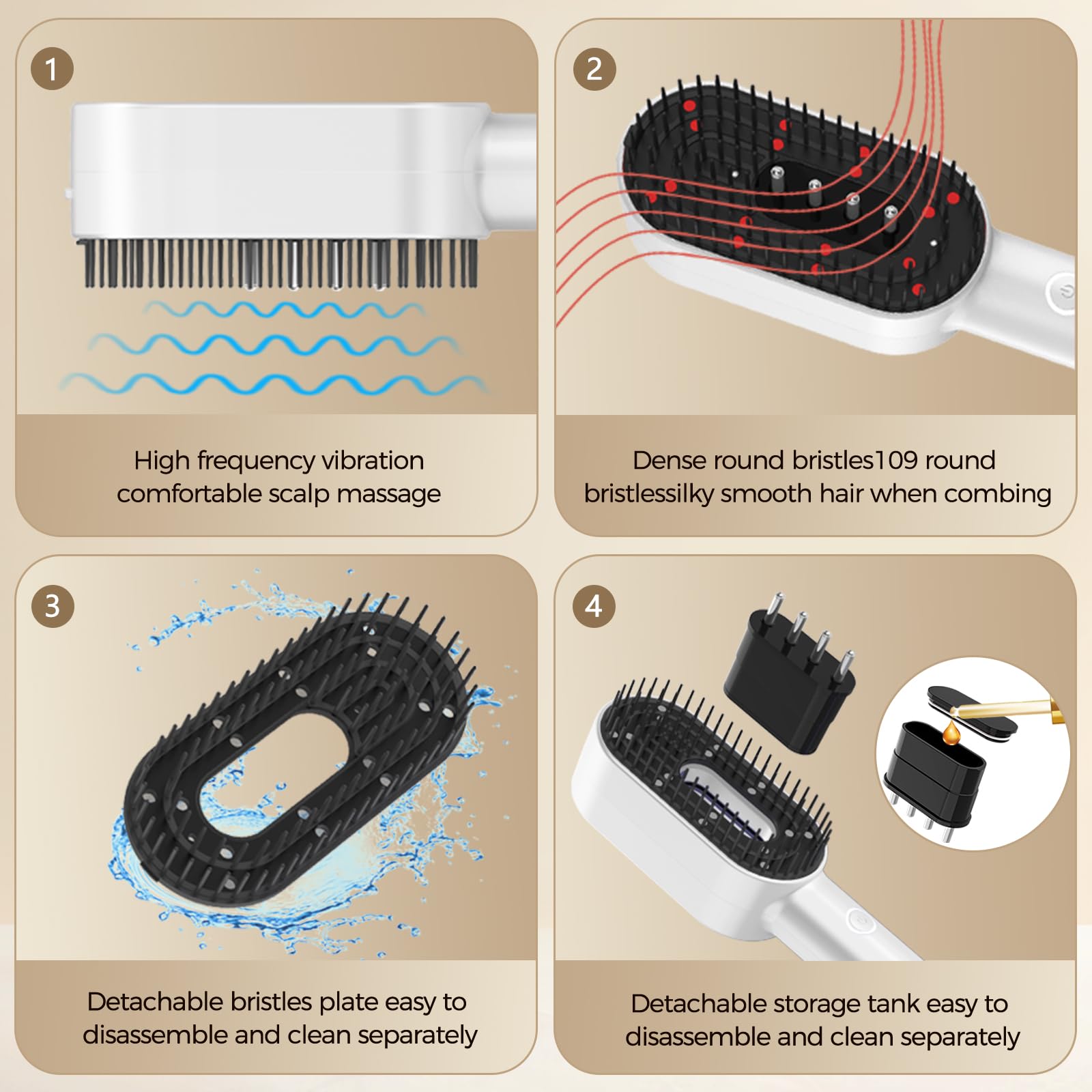 Laser Hair Growth Comb - Handheld Laser Therapy Hair Growth Comb - Medaid International