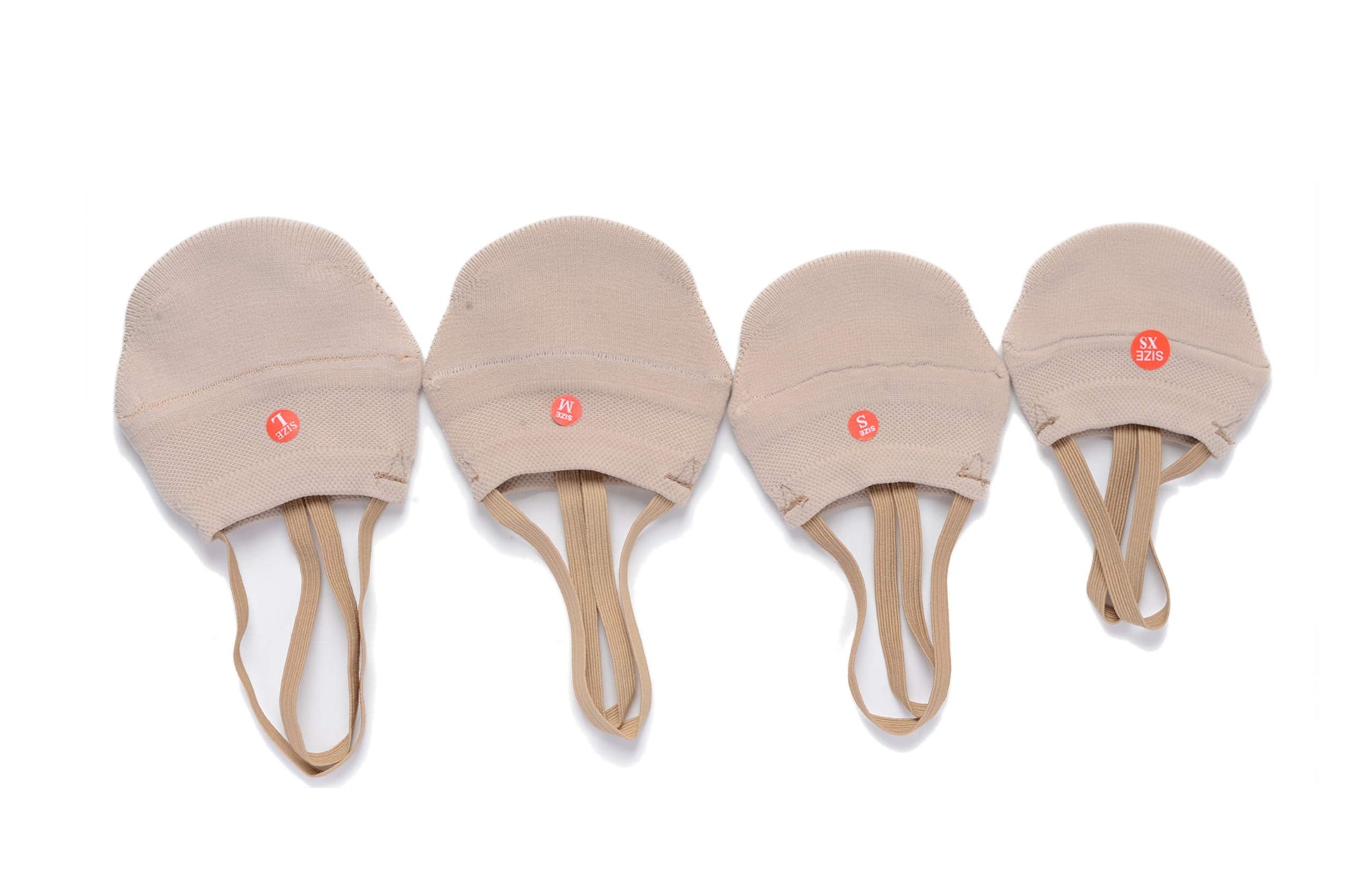 RGPros Knitted Half Sole Toe Shoes Socks for Professional Rhythmic Gymnastic Competition or Ballet Dance (S, 1 Pair) - Medaid International