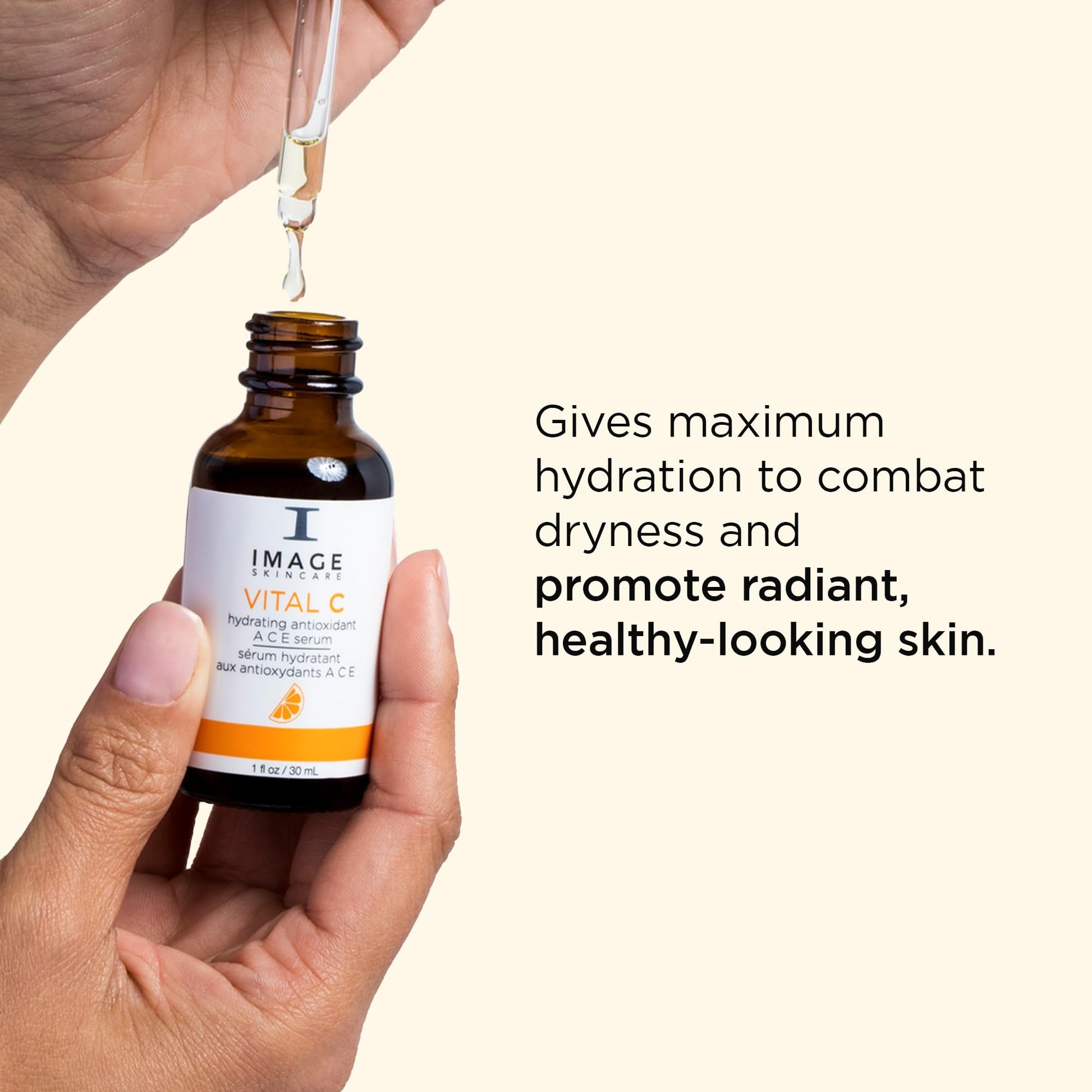 IMAGE Skincare, VITAL C Hydrating Vitamin A C E Serum, Brightening Complex, 1 fl oz - Medaid International
