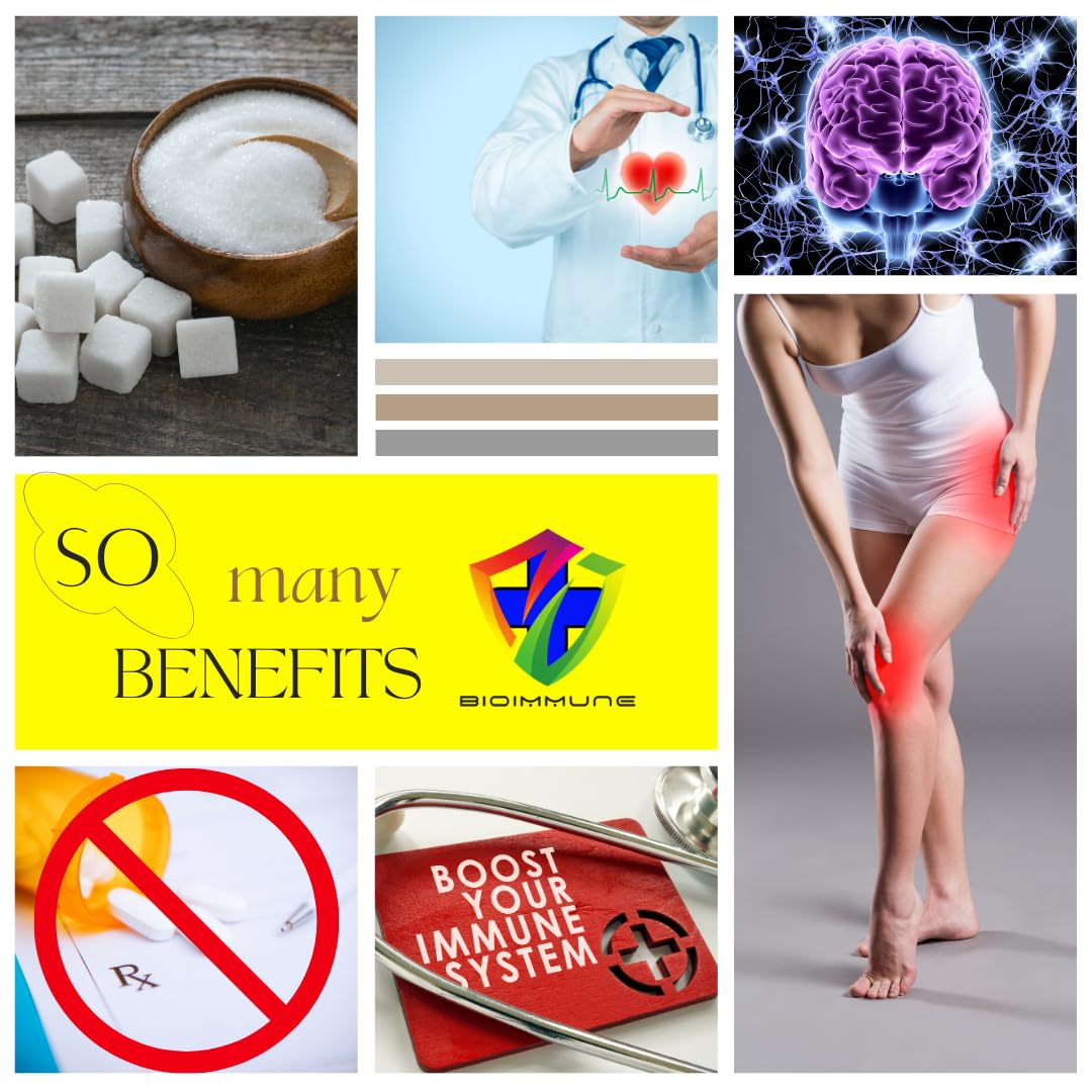 BioImmune Berberine Supplement 15X Potency, Ceylon Cinnamon for Enhanced Absorption & Synergistic Effects. 8,500mg Per Capsule - Medaid International