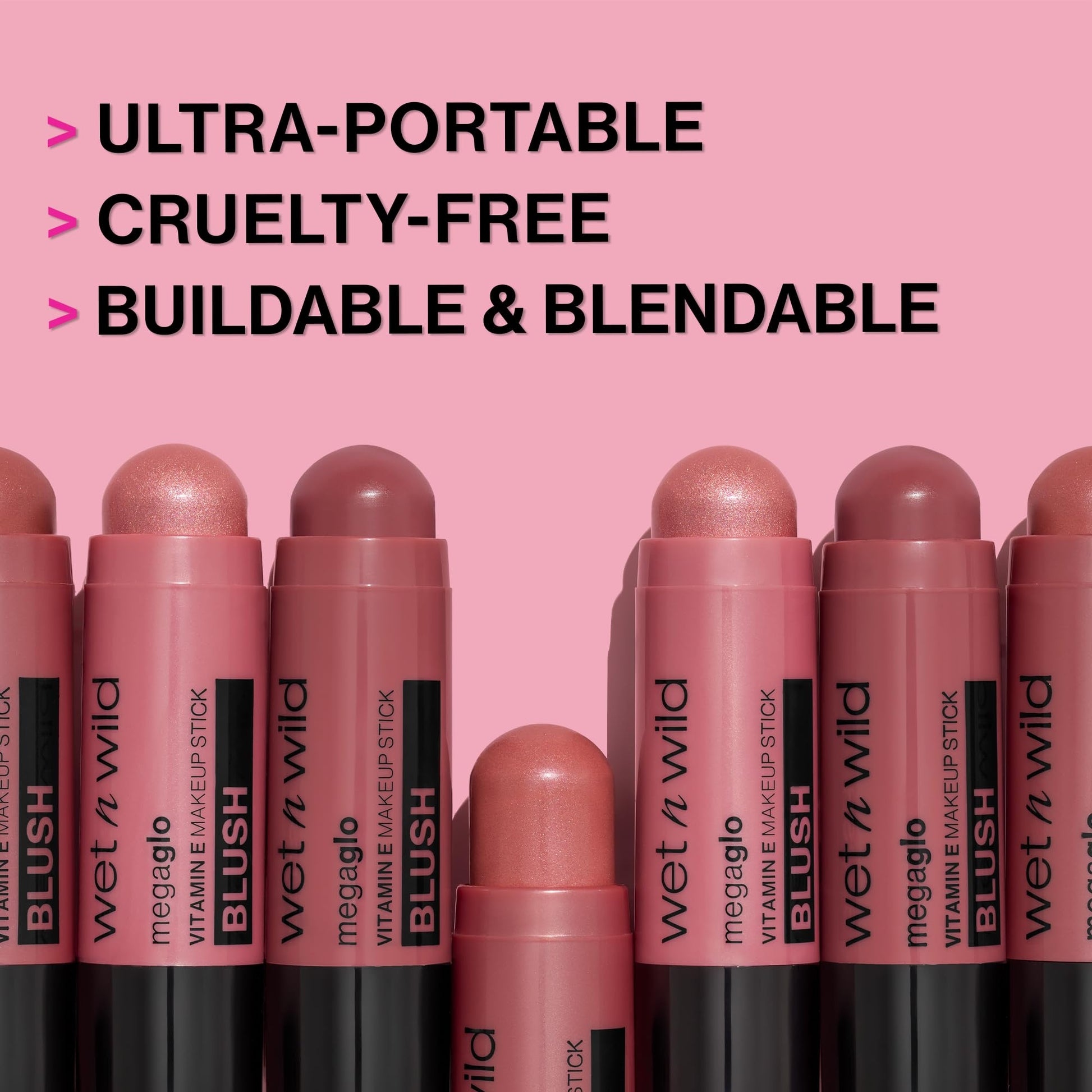 wet n wild MegaGlo Makeup Stick, Buildable Color, Versatile Use, Cruelty-Free & Vegan - Floral Majority - Medaid International