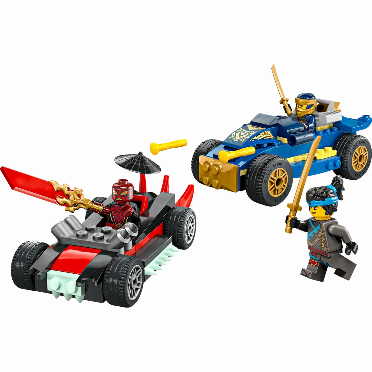 Lego Ninjago Rogue vs. Drix Race Car Duel (71840)